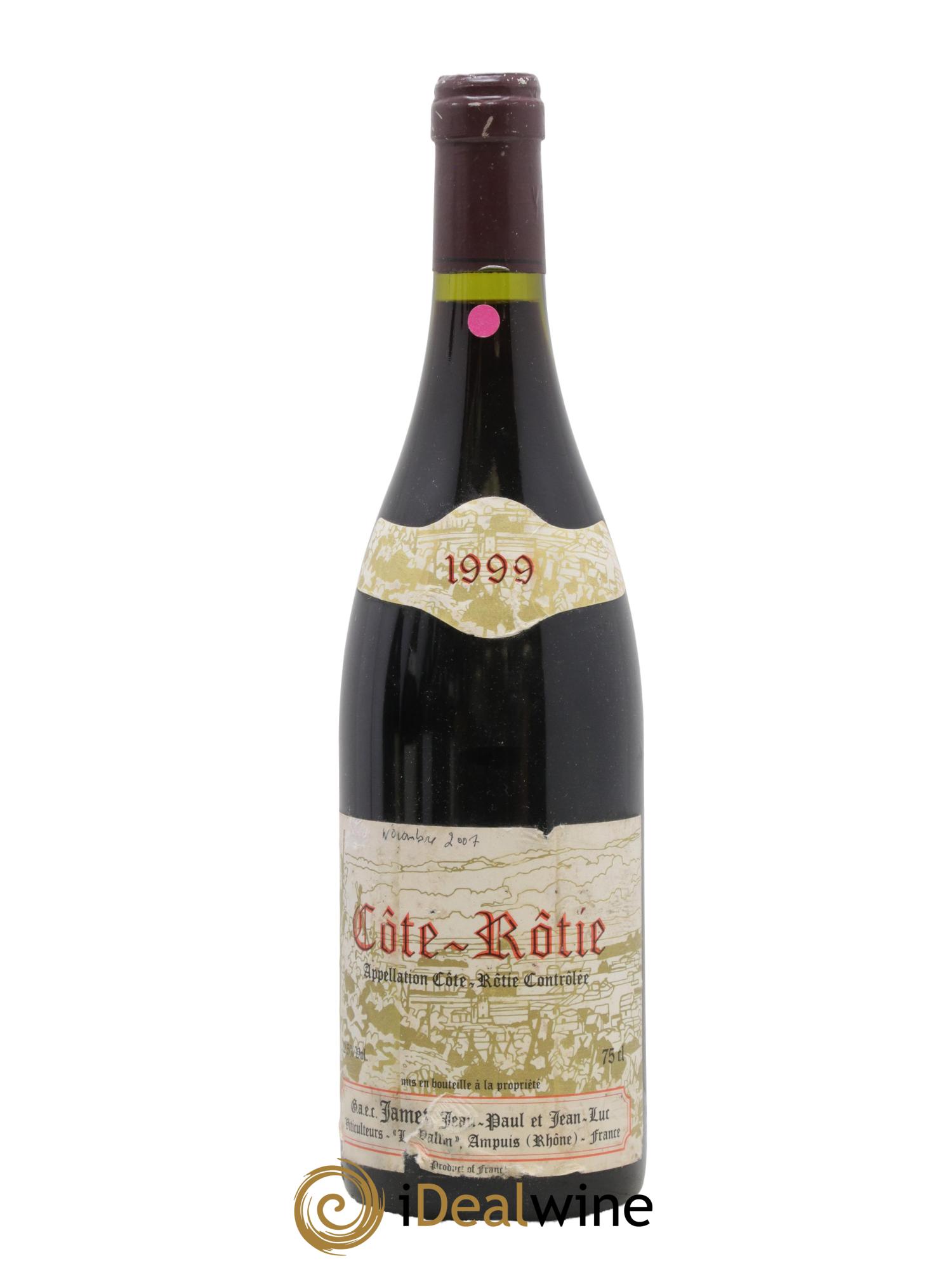Côte-Rôtie Jamet (Domaine) 1999 - Lot de 1 bouteille - 0