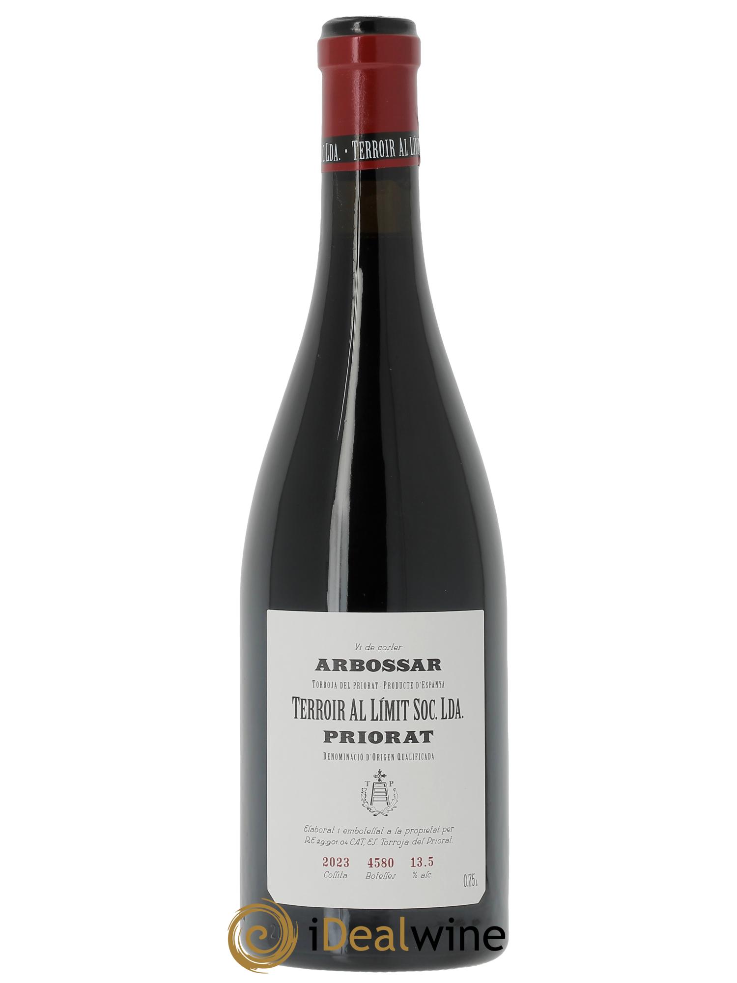 Priorat Terroir Al Limit Arbossar Dominik Hubert  2023 - Lot de 1 bouteille - 1