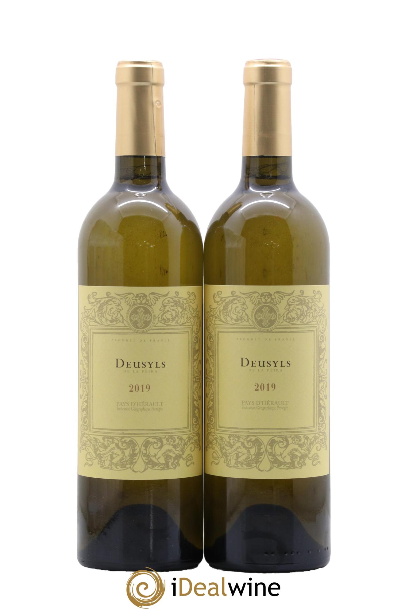 Pays d'Hérault Domaine de La Pèira en Damaisèla Deusyls de la Pèira Karine Ahton et Robert Dougan 2019 - Posten von 2 Flaschen - 0