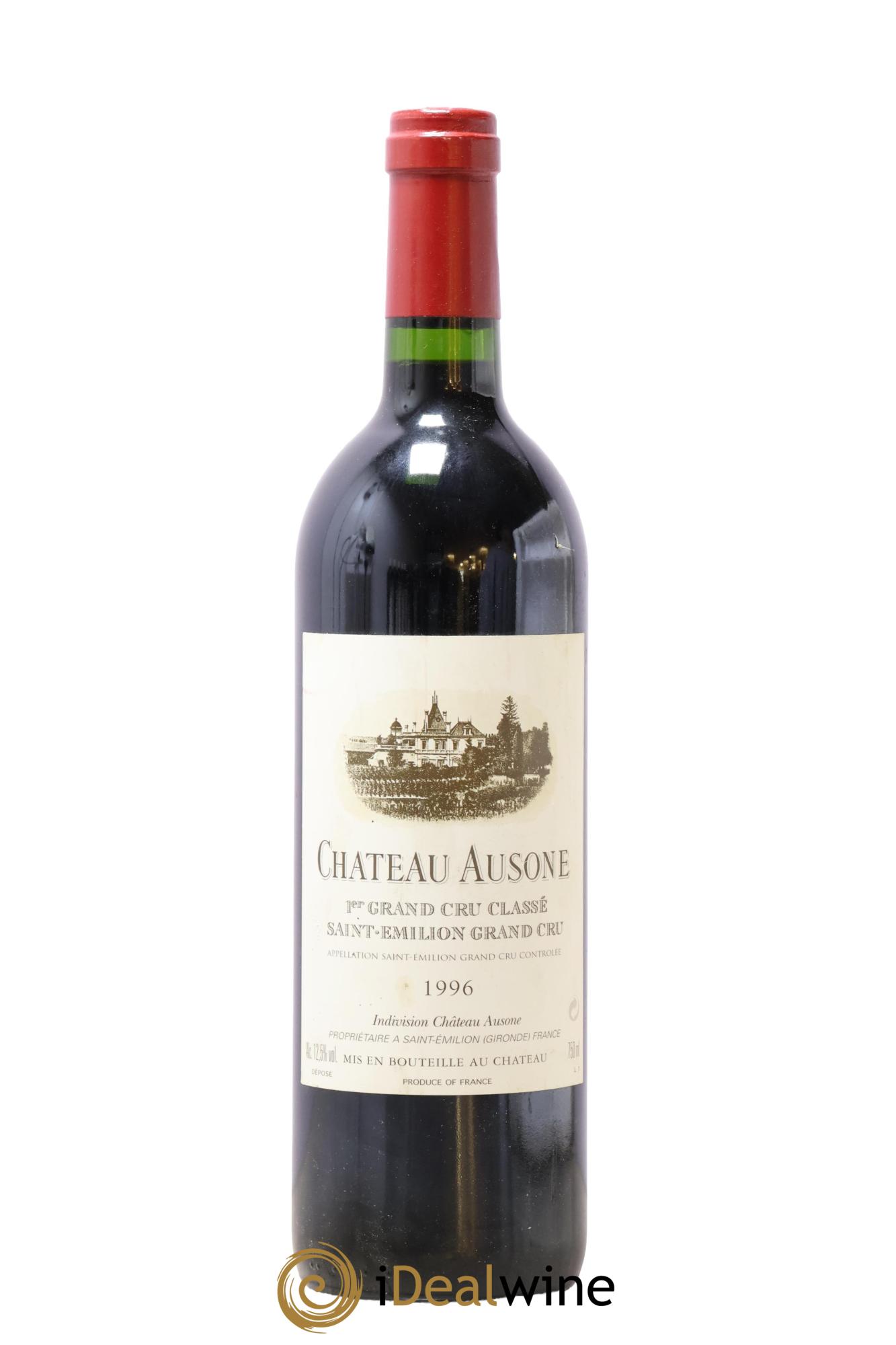 Château Ausone 1er Grand Cru Classé A 1996 - Lot de 1 bouteille - 0
