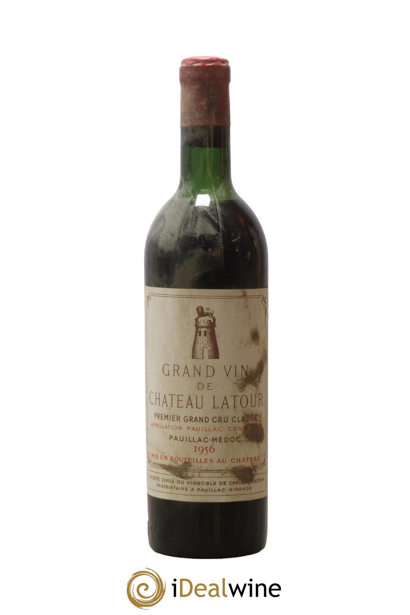 Château Latour 1er Grand Cru Classé 1956 - Lot of 1 bottle - 0