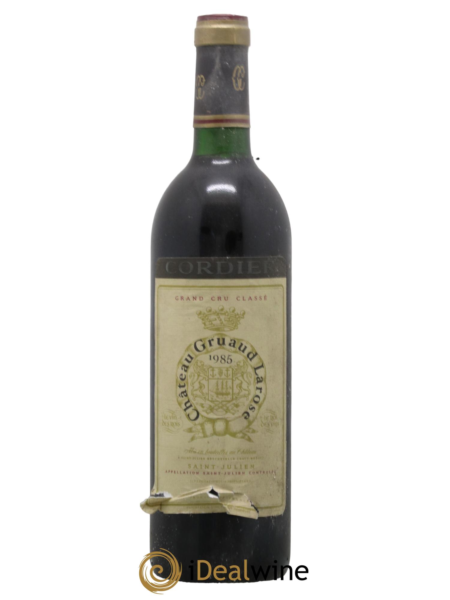 Château Gruaud Larose 2ème Grand Cru Classé 1985 - Lot de 1 bouteille - 0
