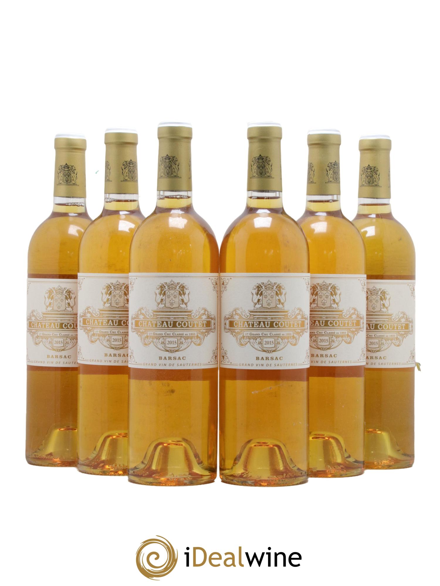 Château Coutet 1er Grand Cru Classé 2015 - Lotto di 6 bottiglie - 0