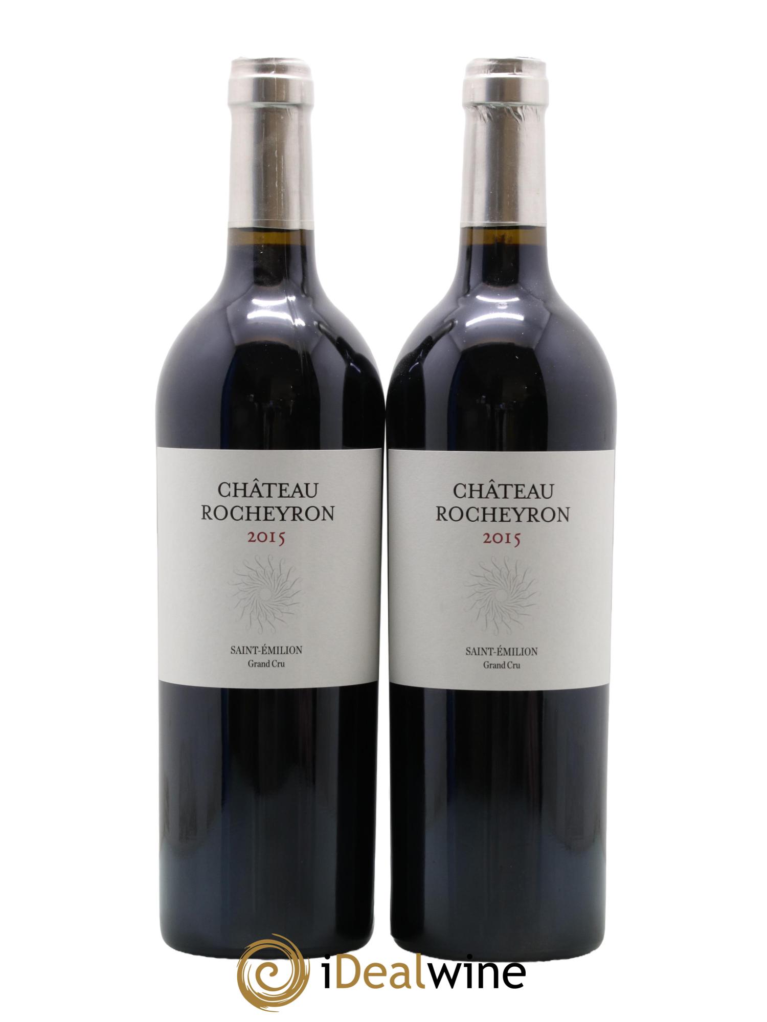 Saint-Émilion Grand Cru Chateau Rocheyron 2015 - Lot de 2 bouteilles - 0