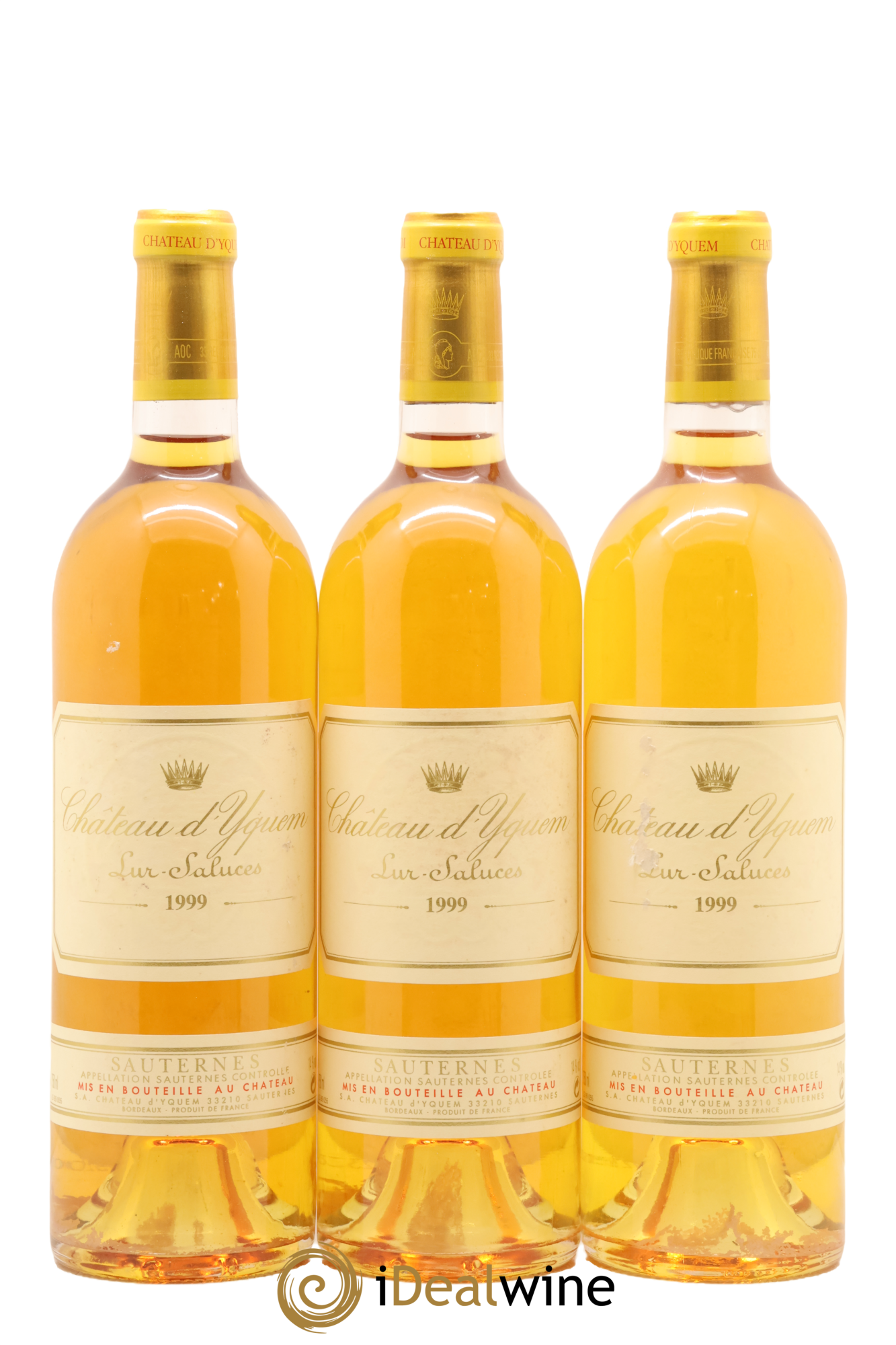 Château d' Yquem 1er Cru Classé Supérieur 1999 - Lot of 12 bottles - 1