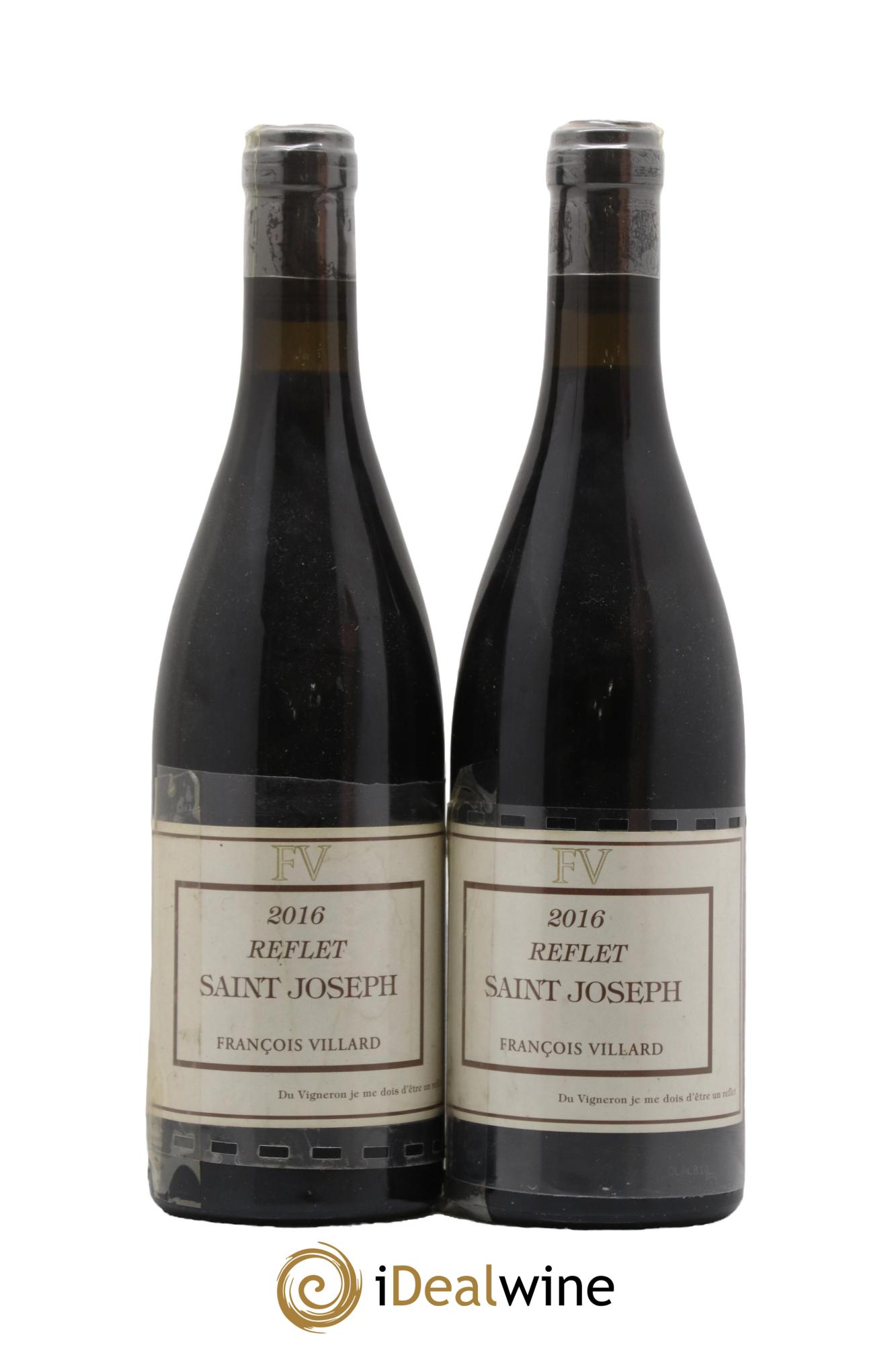 Saint-Joseph Reflet François Villard 2016 - Posten von 2 Flaschen - 0