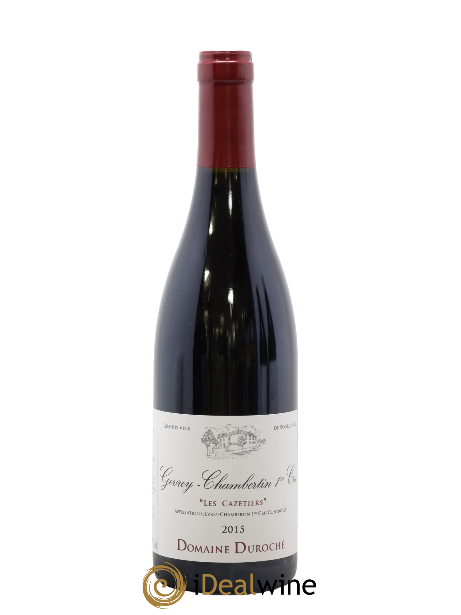 Gevrey-Chambertin 1er Cru Les Cazetiers Duroché (Domaine) 2015 - Lote de 1 botella - 0