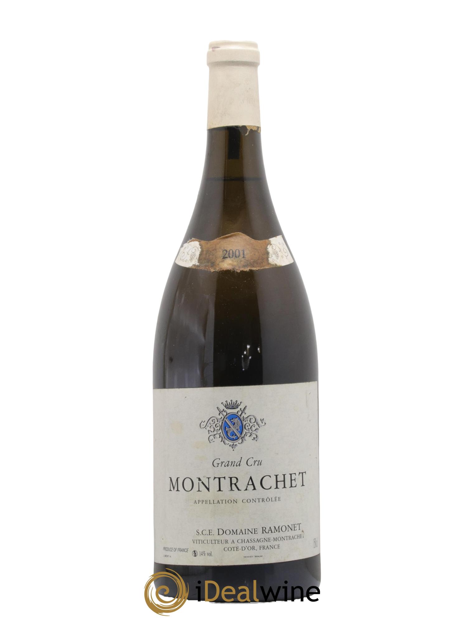 Montrachet Grand Cru Ramonet (Domaine) 2001 - Posten von 1 Magnum - 0
