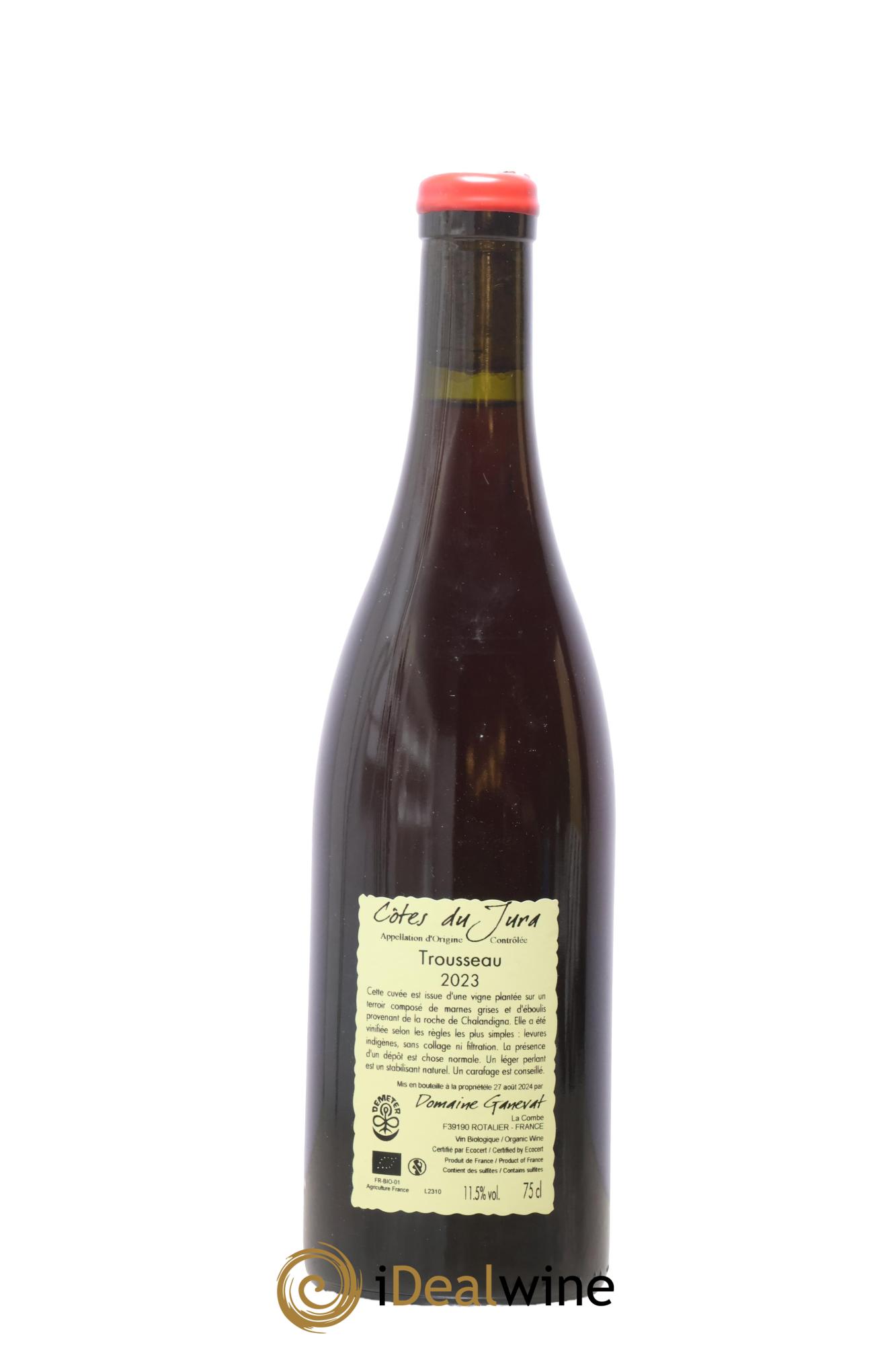 Côtes du Jura Plein Sud Jean-François Ganevat (Domaine) 2023 - Lotto di 1 bottiglia - 1