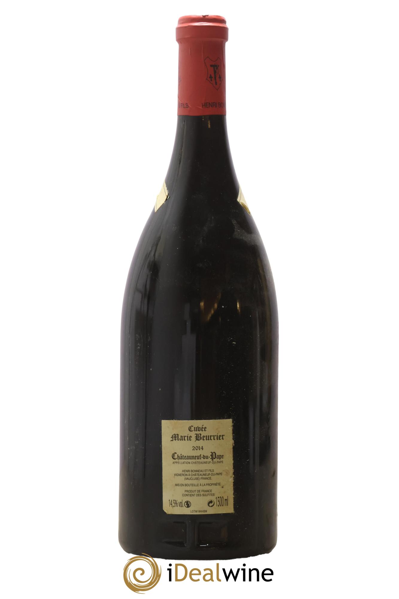 Châteauneuf-du-Pape Marie Beurrier Henri Bonneau & Fils 2014 - Lot of 1 magnum - 1