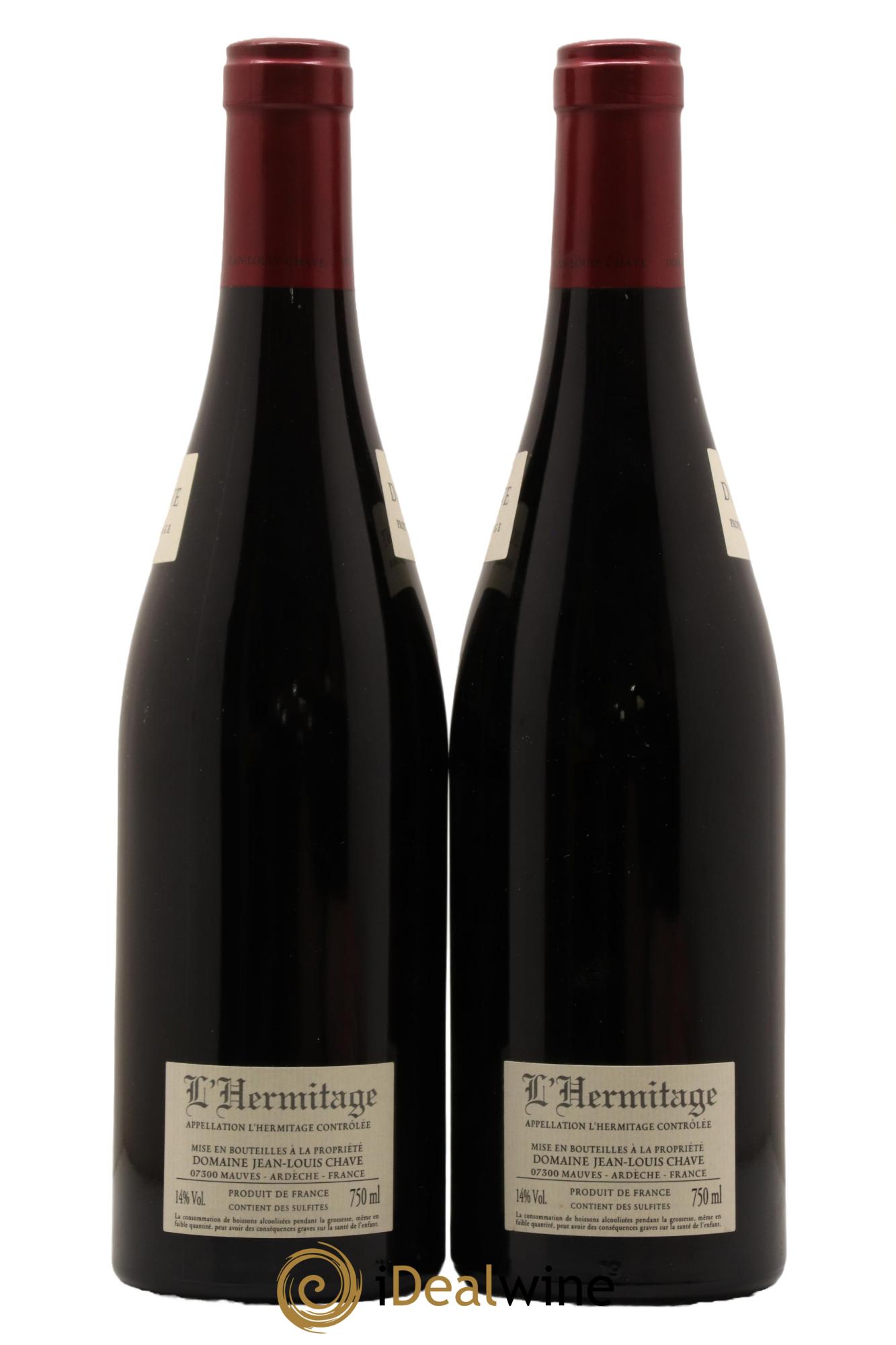 Hermitage Jean-Louis Chave 2012 - Posten von 2 Flaschen - 1