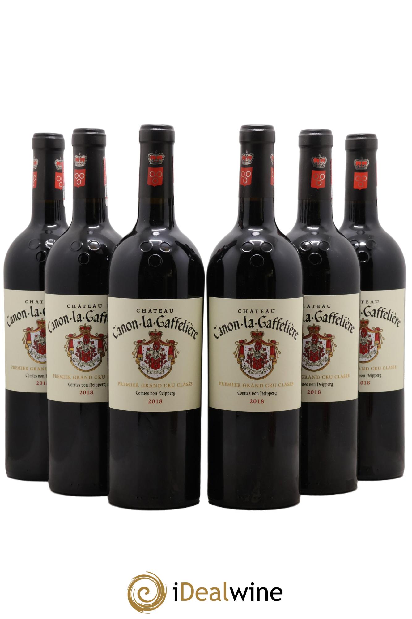 Château Canon la Gaffelière 1er Grand Cru Classé B 2018 - Posten von 6 Flaschen - 0