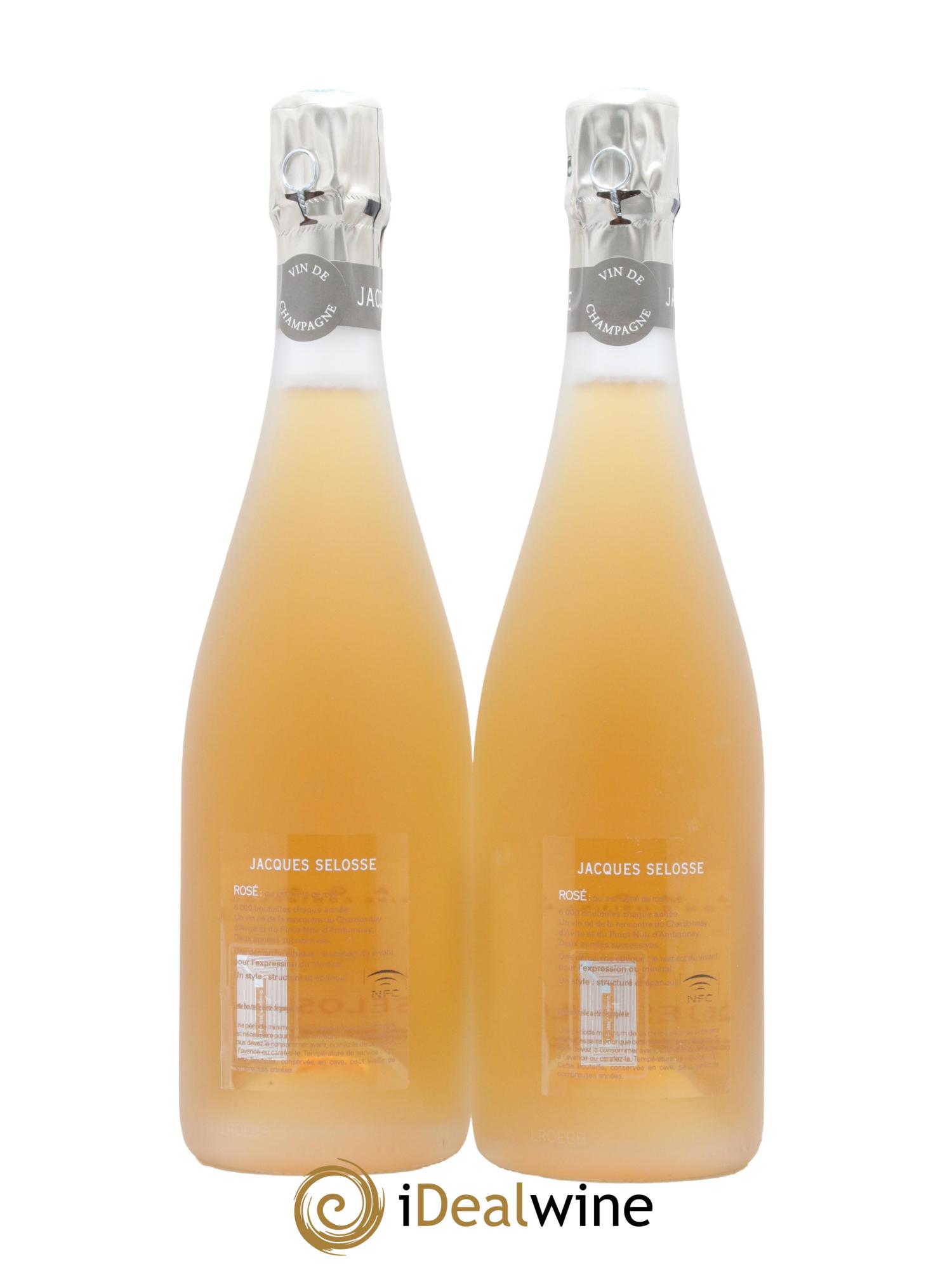 Rosé Brut Jacques Selosse - Lot de 2 bouteilles - 1