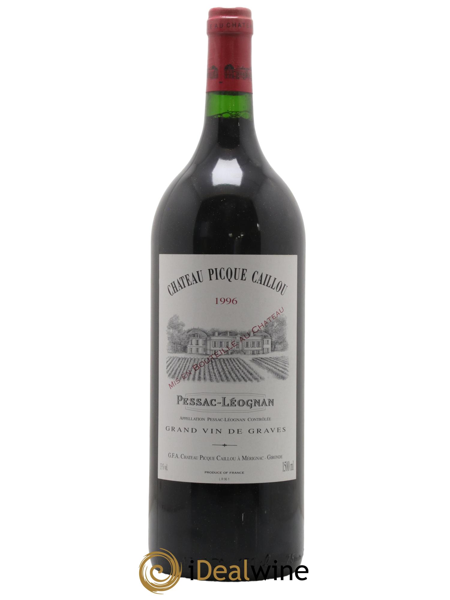 Château Picque Caillou 1996 - Lot de 1 magnum - 0