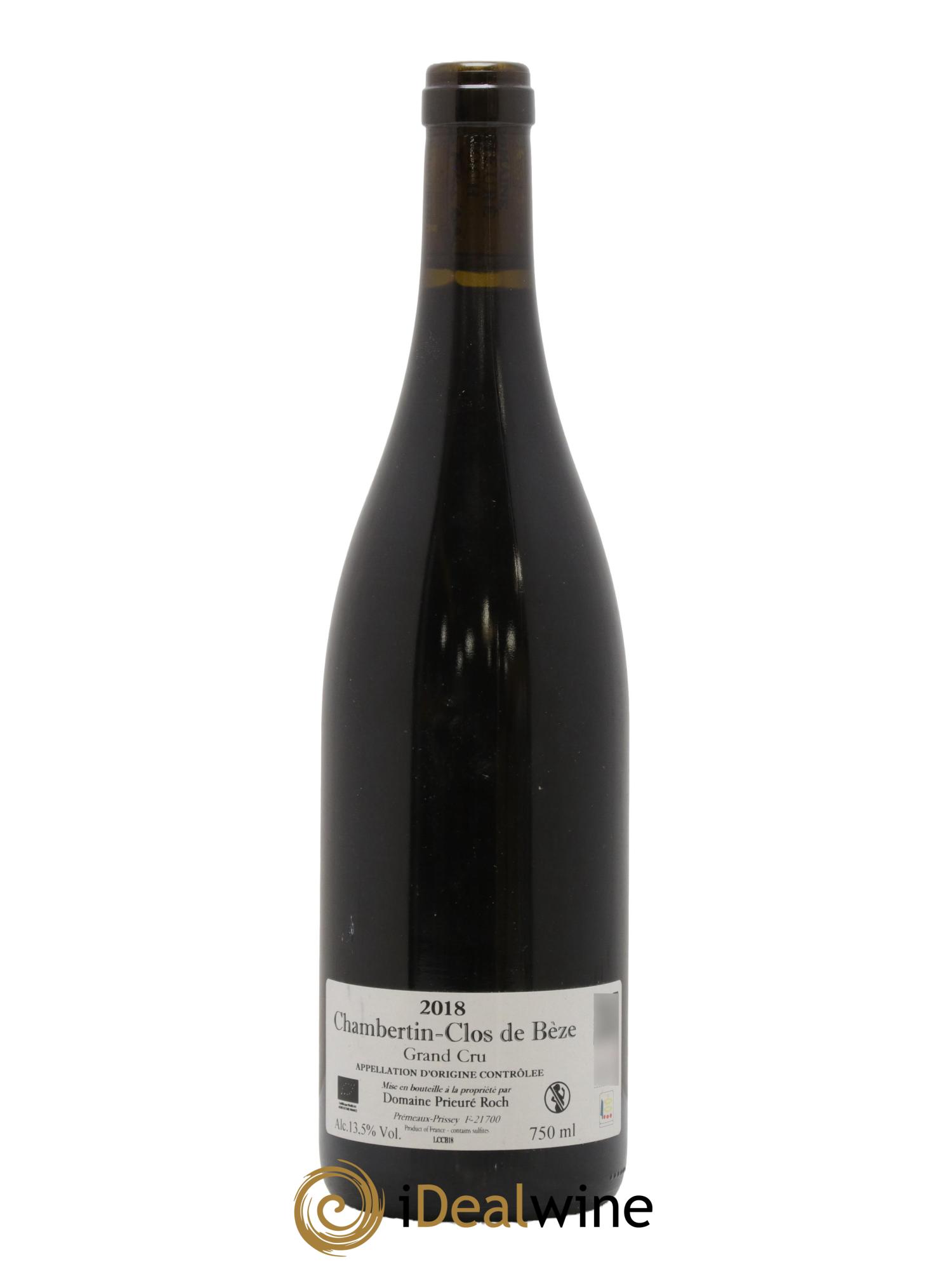 Chambertin Clos de Bèze Grand Cru Prieuré Roch 2018 - Posten von 1 Flasche - 1