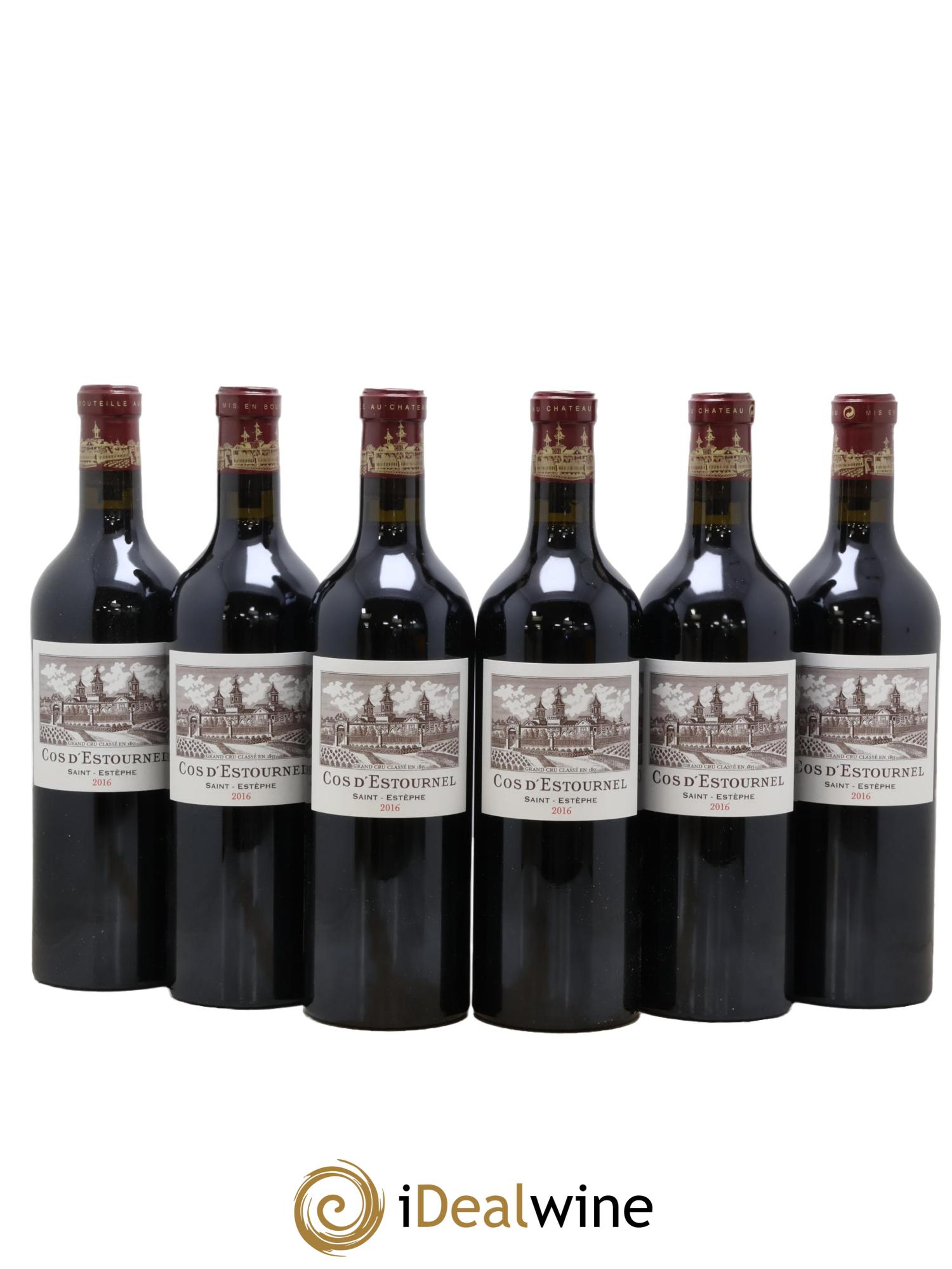 Cos d'Estournel 2ème Grand Cru Classé 2016 - Lot de 6 bouteilles - 0