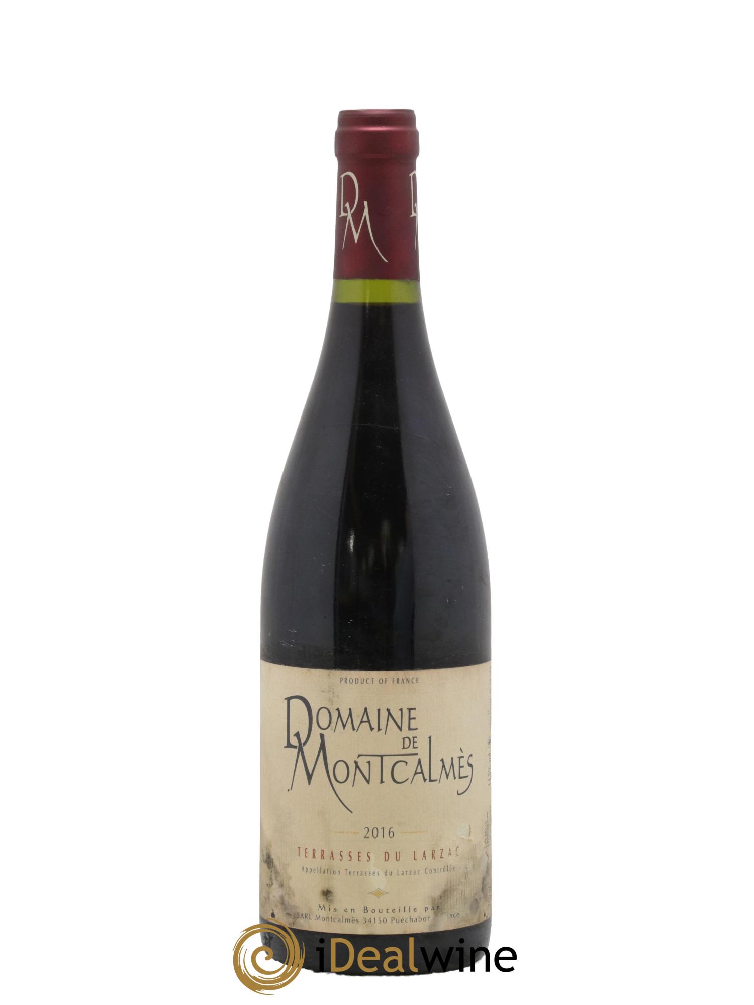 Terrasses du Larzac Domaine de Montcalmès Frédéric Pourtalié 2016 - Lot of 1 bottle - 0