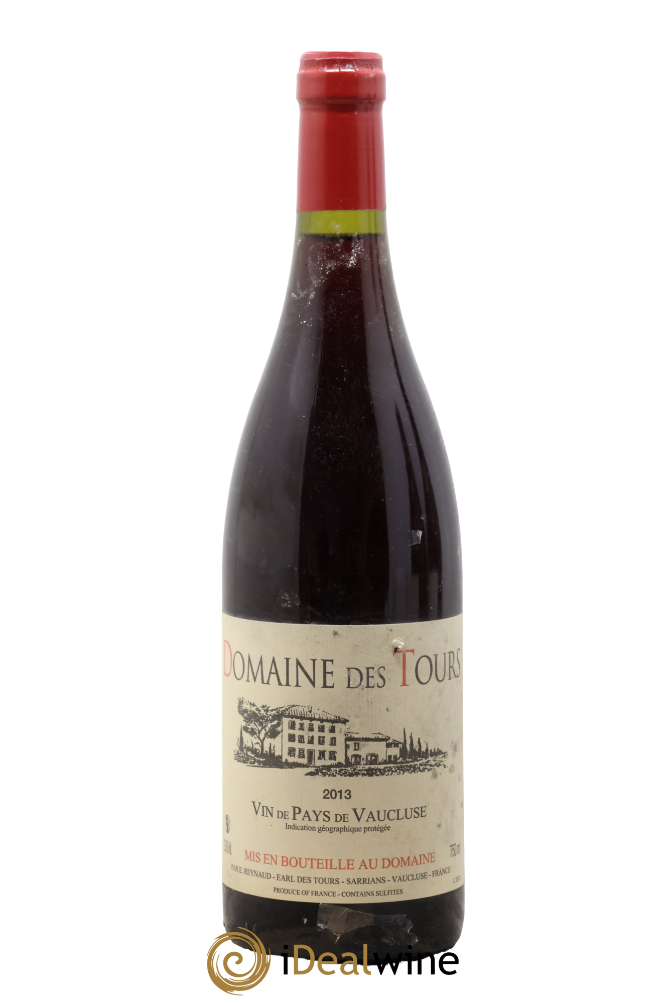 Vaucluse (Vin de Pays de Vaucluse) Domaine des Tours Emmanuel Reynaud 2013 - Posten von 1 Flasche - 0