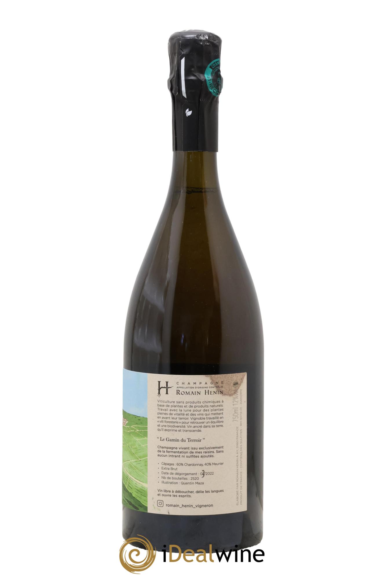 Gamin du Terroir Romain Henin - Lot de 1 bouteille - 1