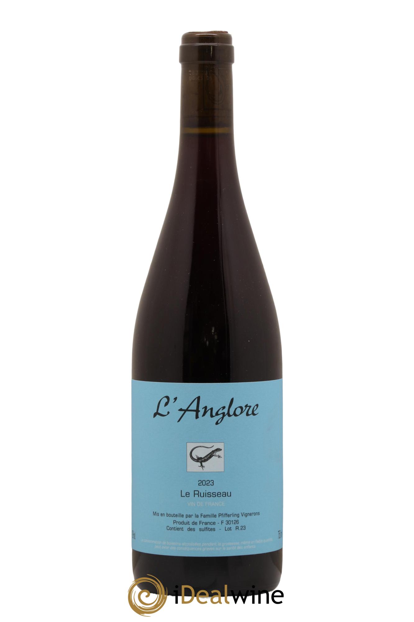 Vin de France Le Ruisseau L'Anglore 2023 - Lot de 1 bouteille - 0