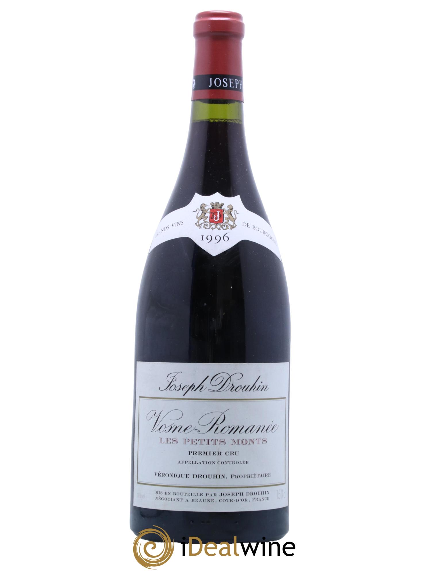Vosne-Romanée 1er Cru Les Petits Monts Joseph Drouhin 1996 - Lot de 1 magnum - 0