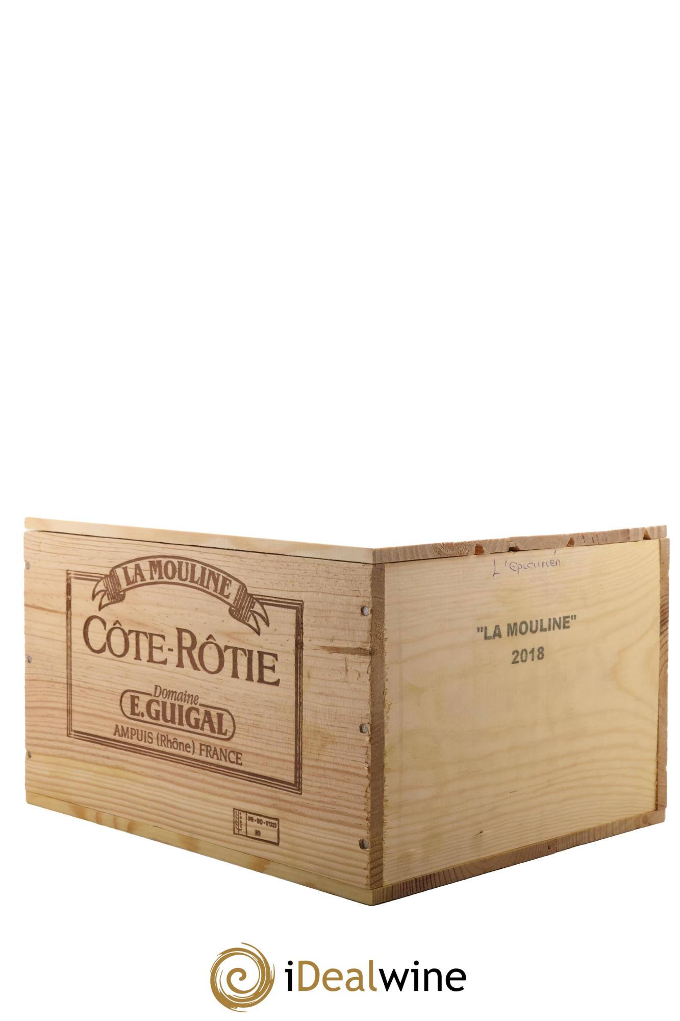 Côte-Rôtie La Mouline Guigal 2018 - Lot of 6 bottles - 3