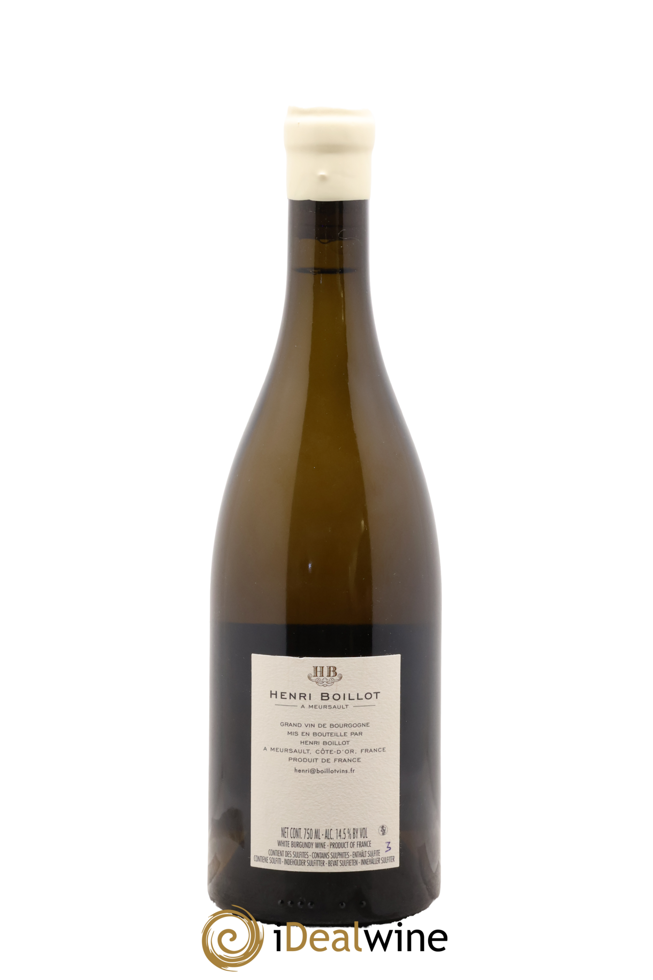 Puligny-Montrachet 1er Cru Clos de la Mouchère Henri Boillot (Domaine) 2018 - Lot of 1 bottle - 1