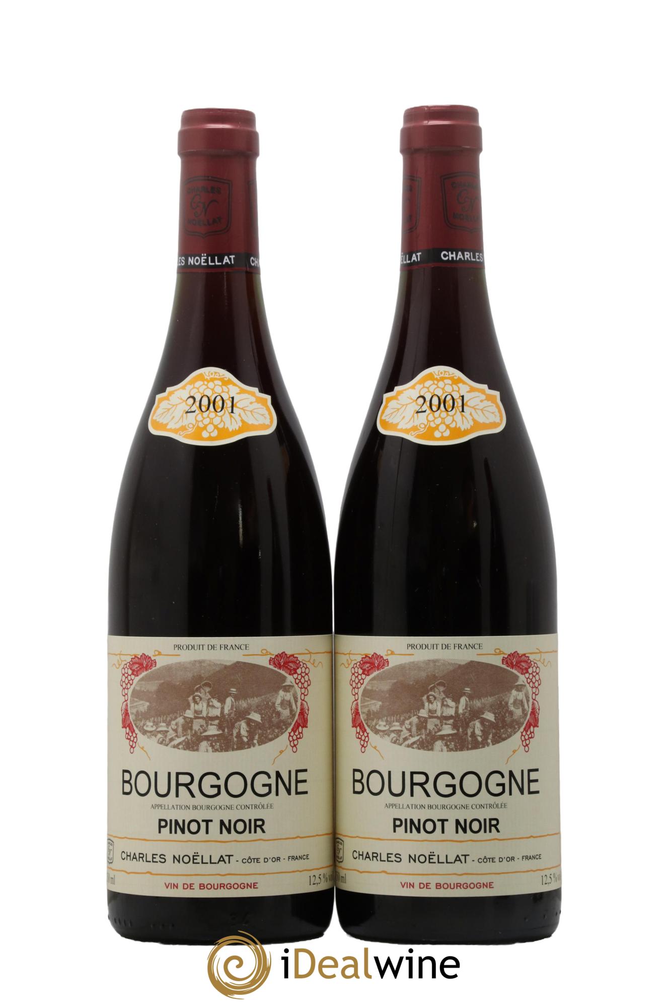 Bourgogne Charles Noellat 2001 - Posten von 2 Flaschen - 0