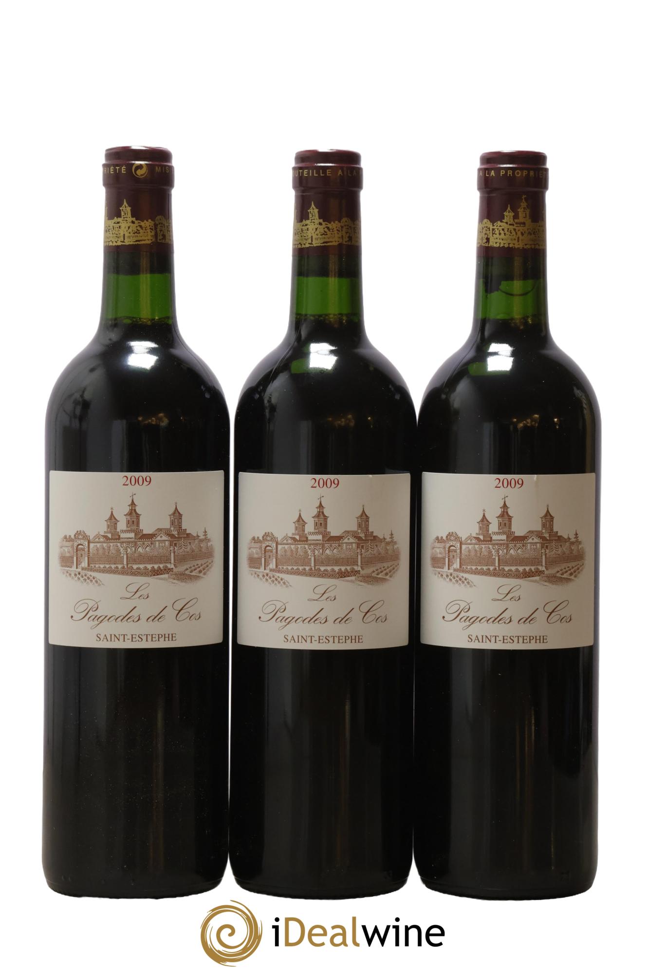 Les Pagodes de Cos Second Vin 2009 - Posten von 12 Flaschen - 3