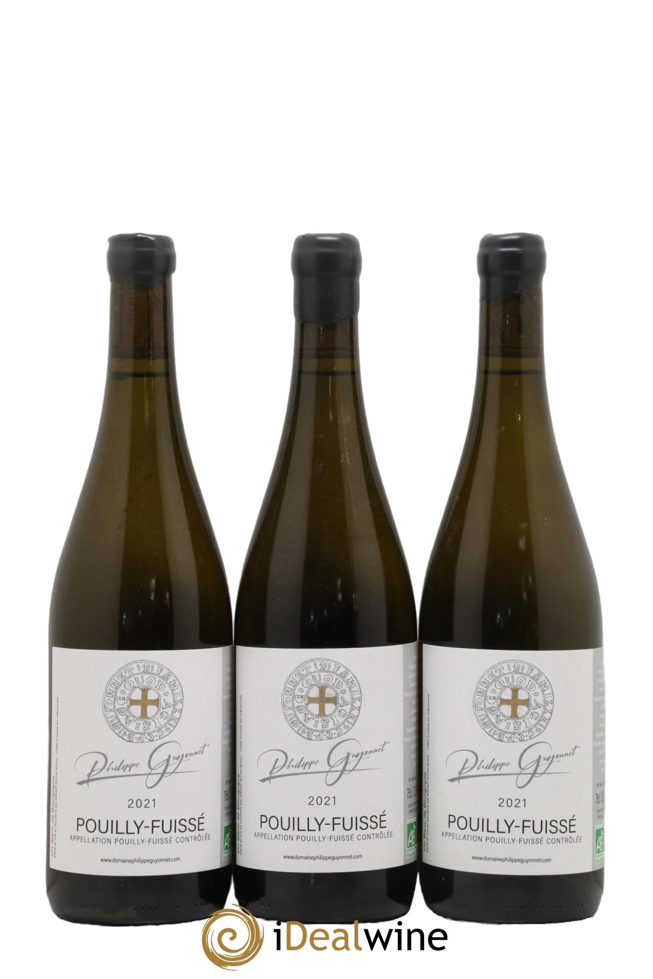 Pouilly-Fuissé Guyonnet 2021 - Lot de 3 bouteilles - 0