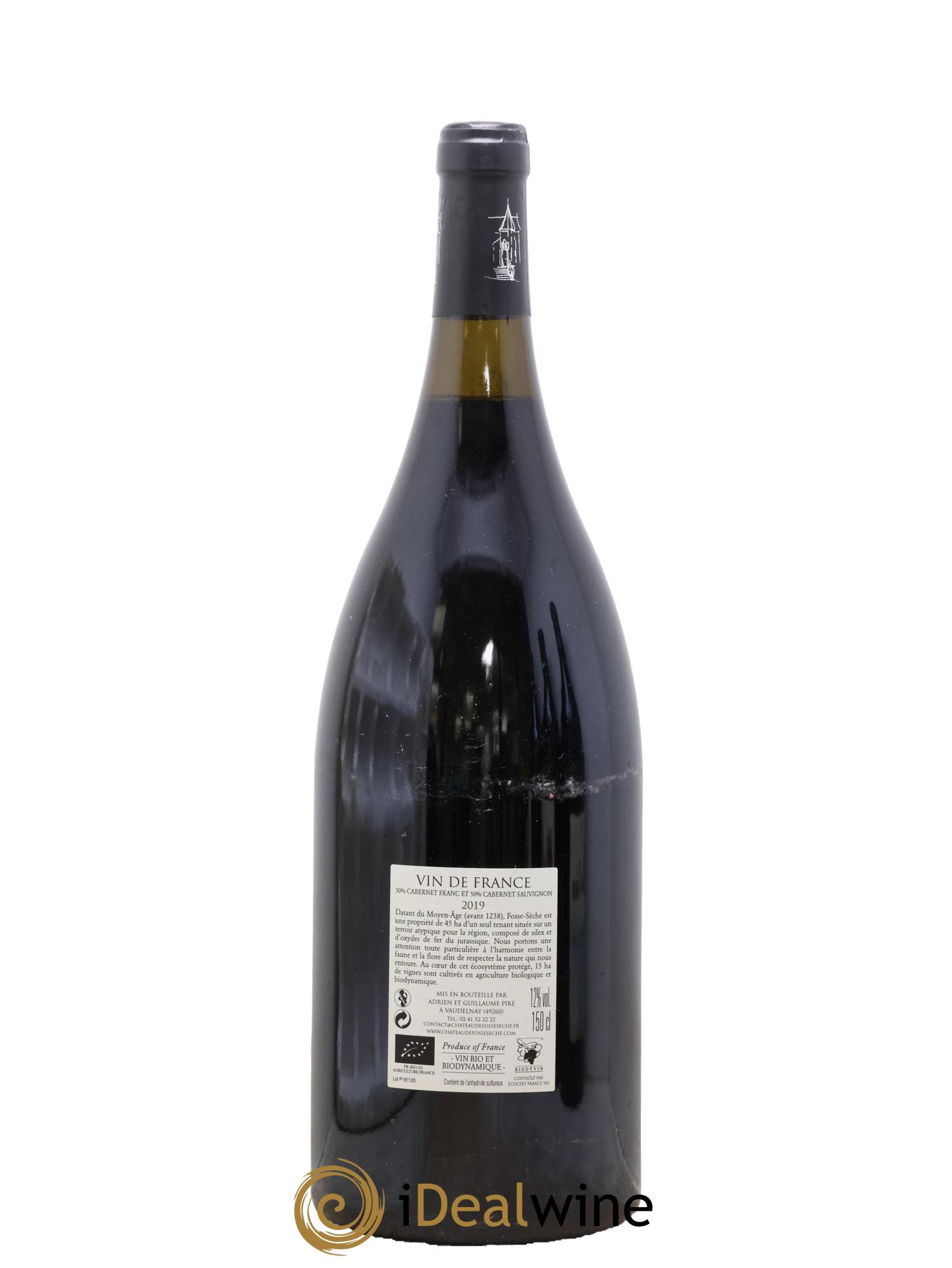 Vin de France Pangée Château de Fosse-Sèche 2019 - Lot de 1 magnum - 1