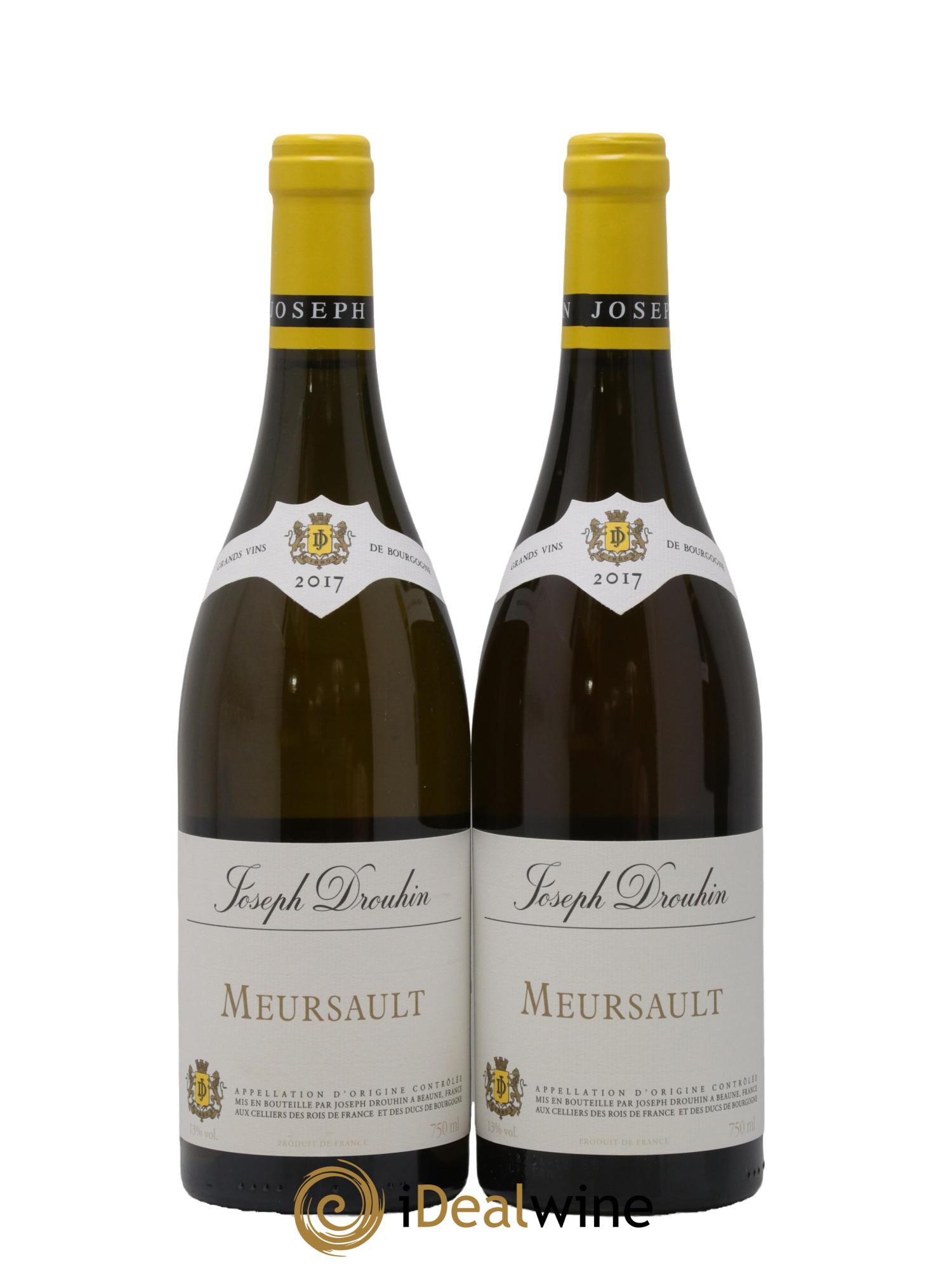 Meursault Joseph Drouhin 2017 - Lot de 2 bouteilles - 0
