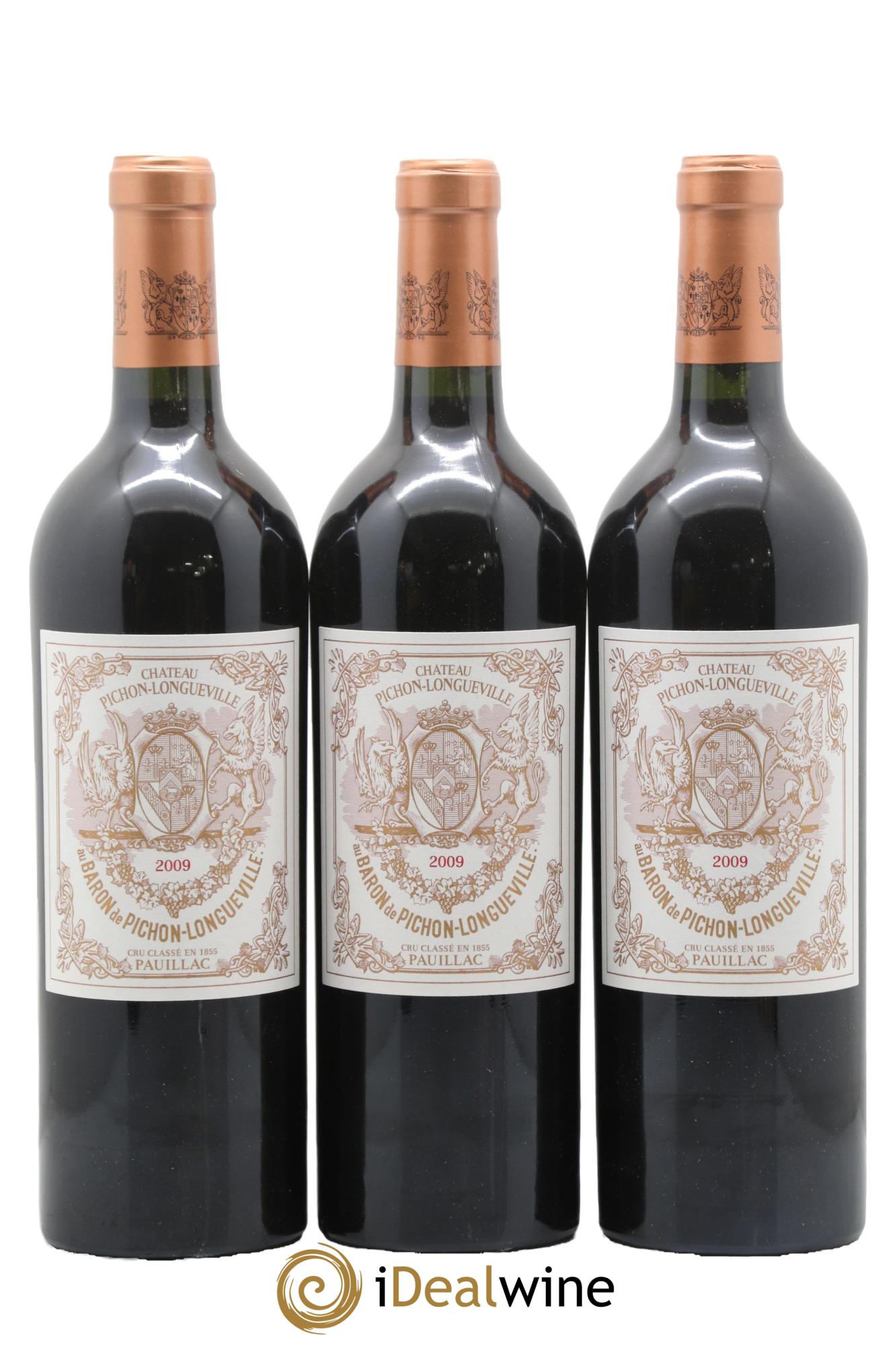 Pichon Longueville Baron 2ème Grand Cru Classé 2009 - Posten von 12 Flaschen - 3