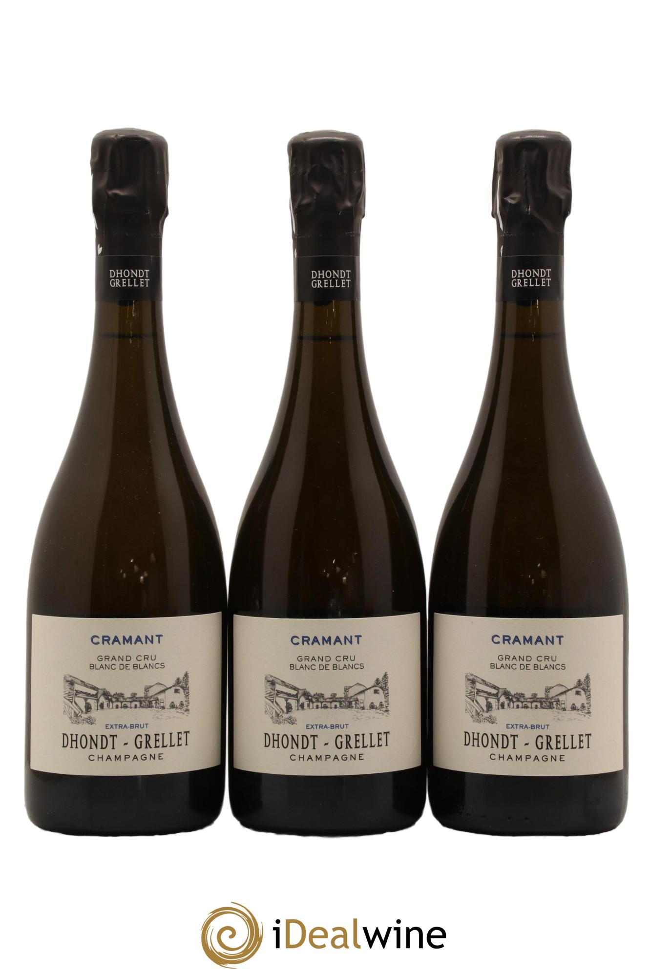 Cramant Dhondt Grellet - Lot de 3 bouteilles - 0