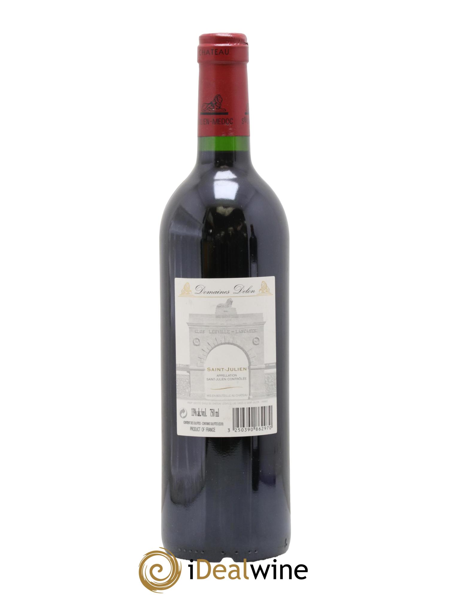 Château Léoville Las Cases 2ème Grand Cru Classé 2003 - Lot of 1 bottle - 1
