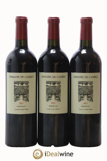 Domaine de Cambes 2017 - Posten von 3 Flaschen - 0