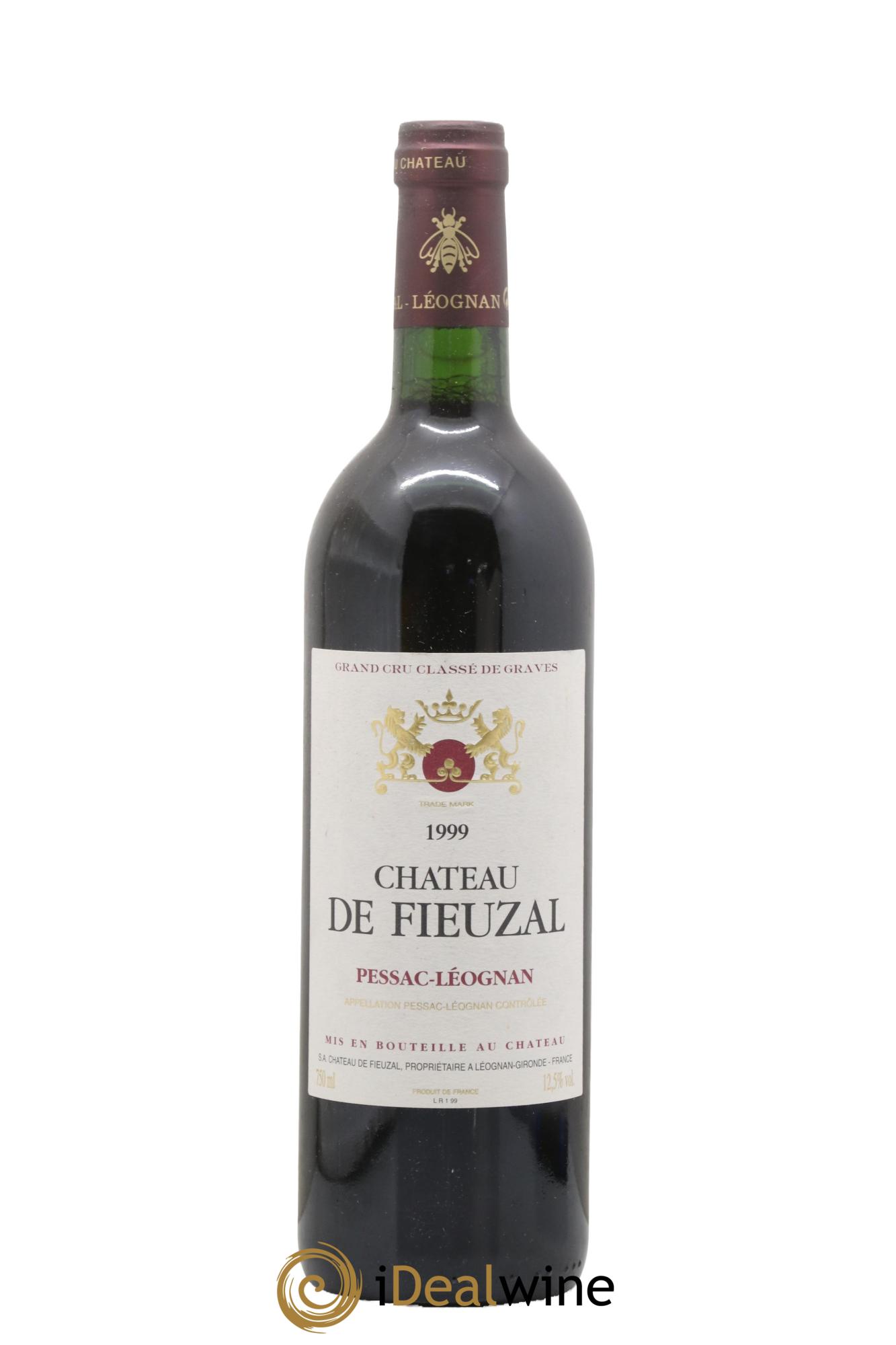Château de Fieuzal Cru Classé de Graves 1999 - Lot de 1 bouteille - 0