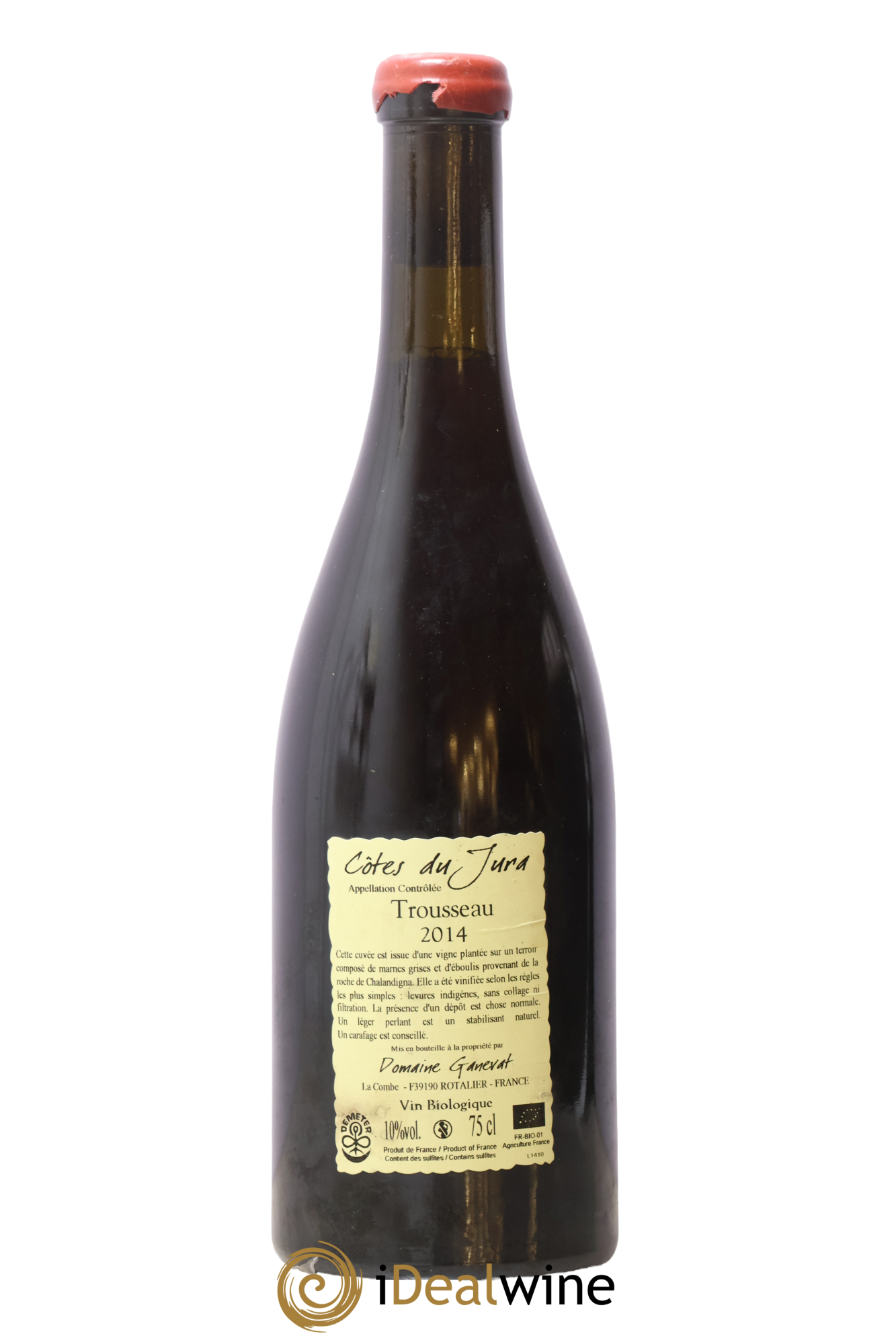 Côtes du Jura Plein Sud Jean-François Ganevat (Domaine) 2014 - Posten von 1 Flasche - 1