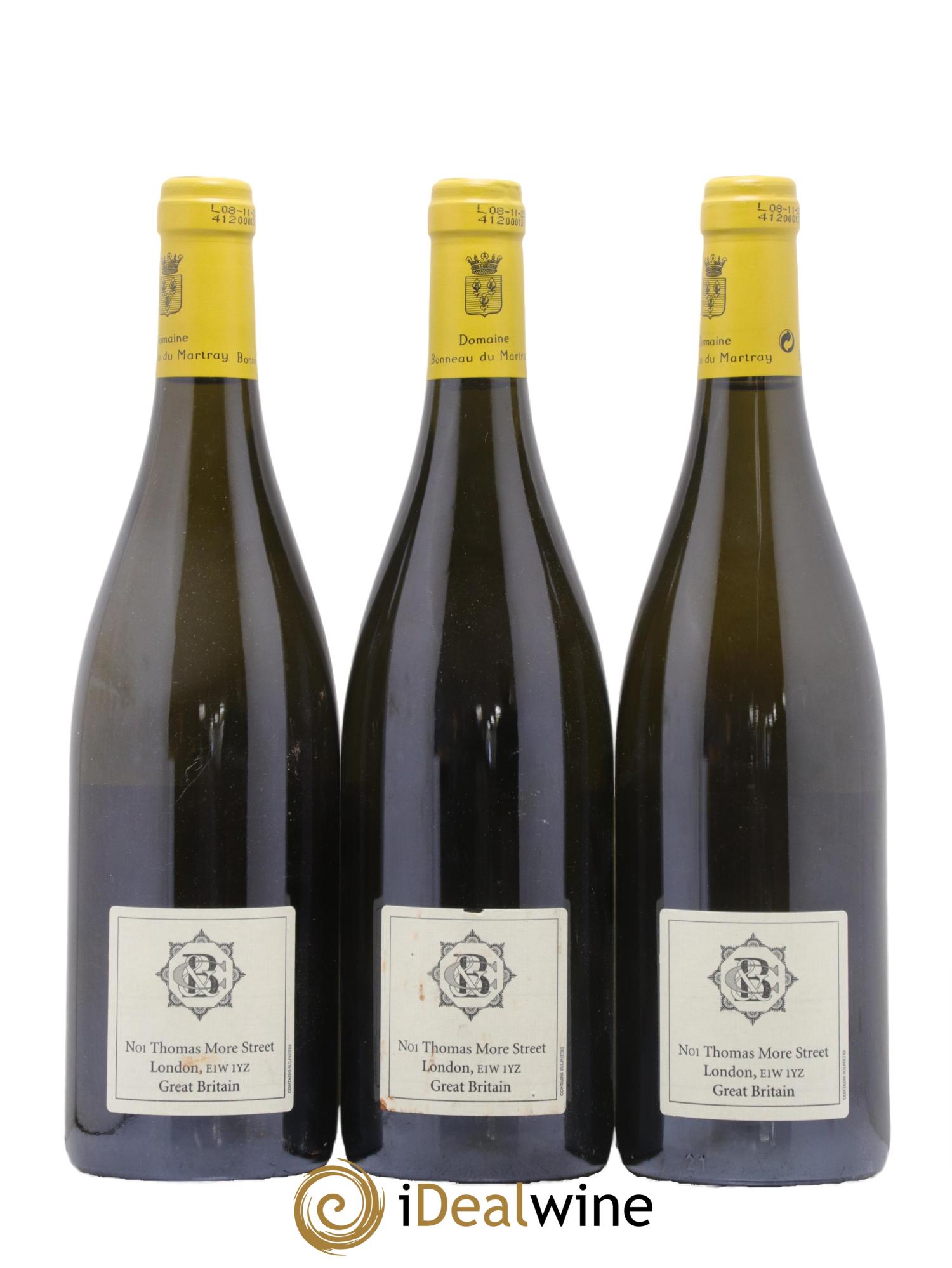 Corton-Charlemagne Grand Cru Bonneau du Martray (Domaine) 2008 - Lot of 3 bottles - 1