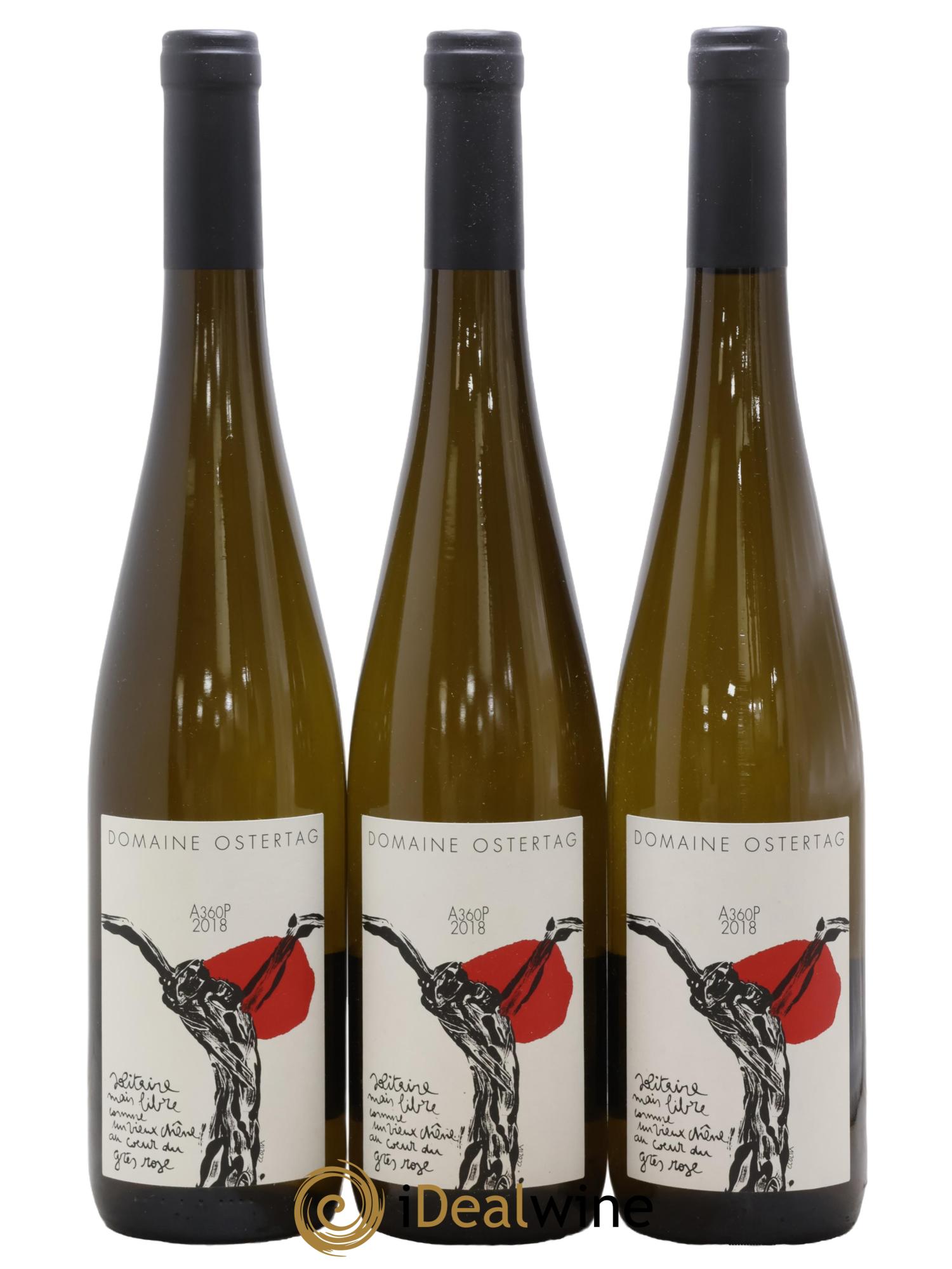 Alsace Pinot Gris Grand Cru Muenchberg A360P Ostertag (Domaine) 2018 - Lot de 3 bouteilles - 0