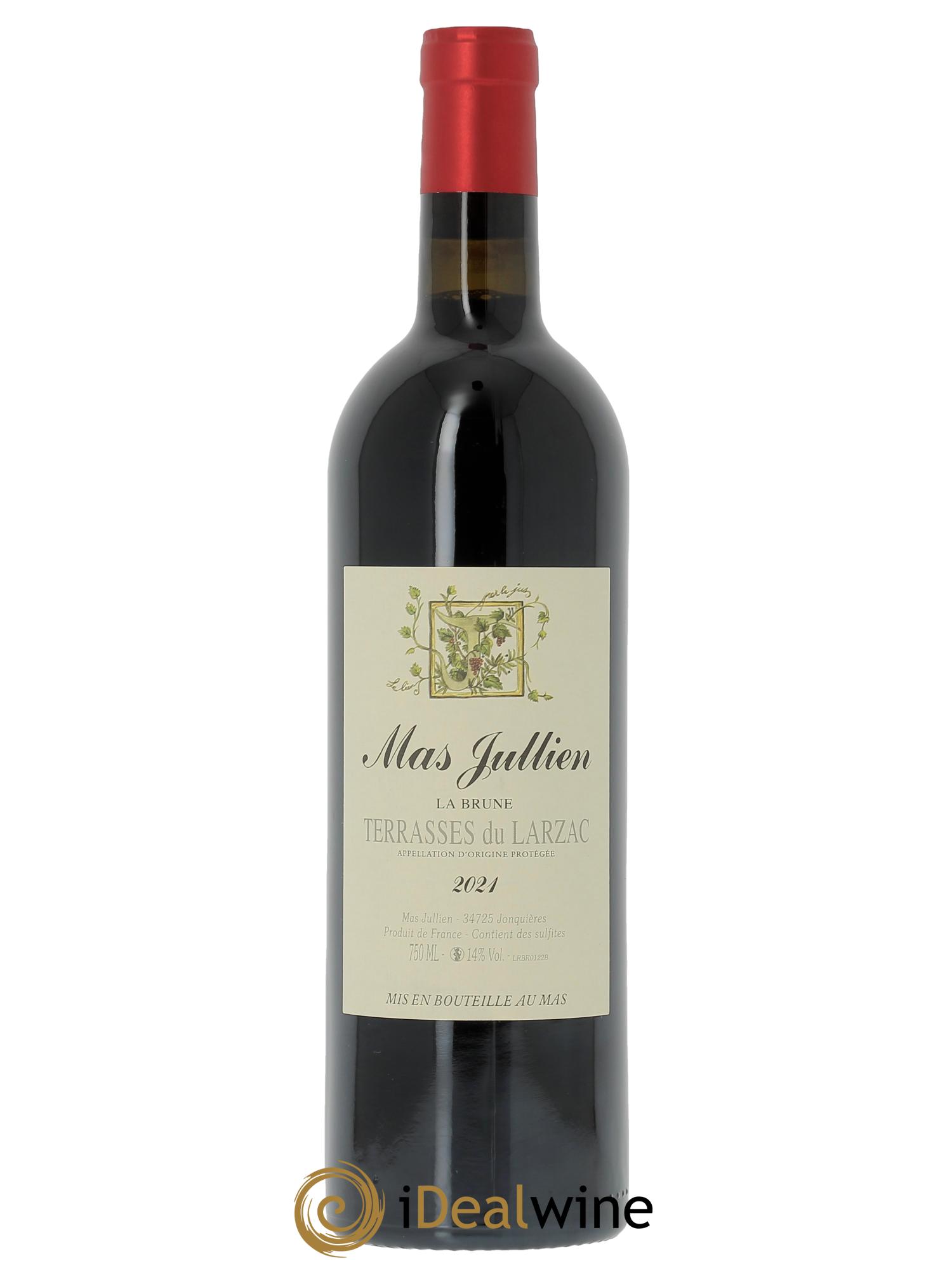 Terrasses du Larzac Mas Jullien La Brune Olivier Jullien 2021 - Lot de 1 bouteille - 0