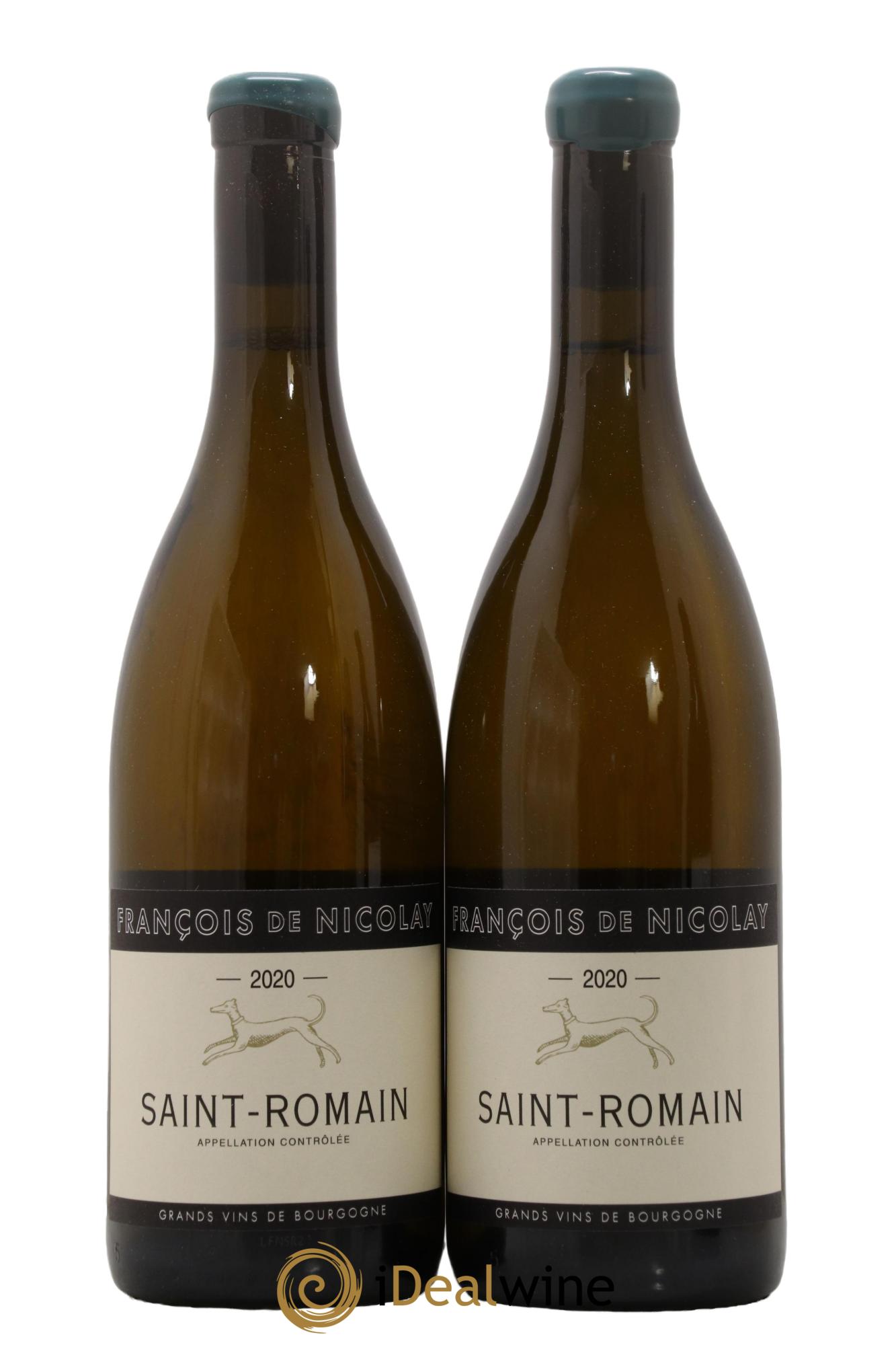 Saint-Romain François De Nicolay 2020 - Posten von 2 Flaschen - 0