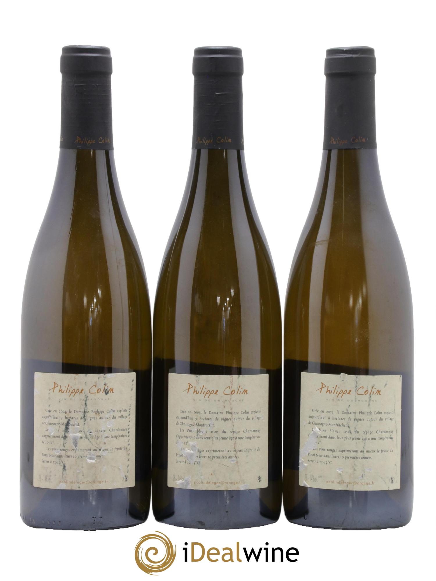 Chevalier-Montrachet Grand Cru Philippe Colin (Domaine)  2006 - Lotto di 3 bottiglie - 1