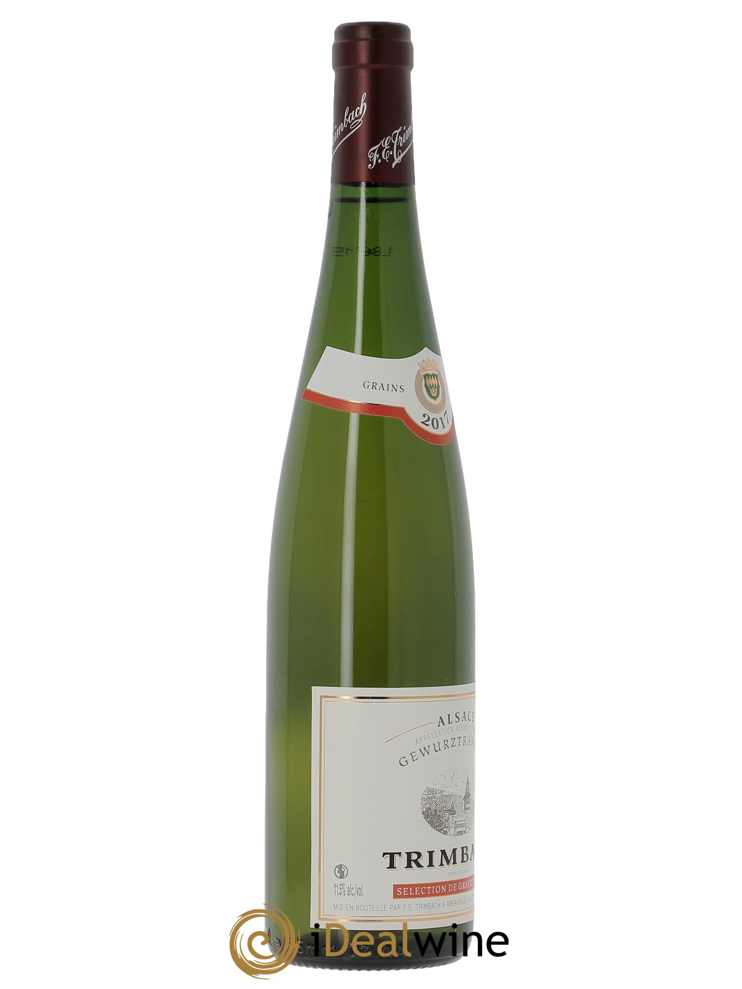 Alsace Gewurztraminer Sélection de Grains Nobles Trimbach (Domaine)  2017 - Lot de 1 bouteille - 2
