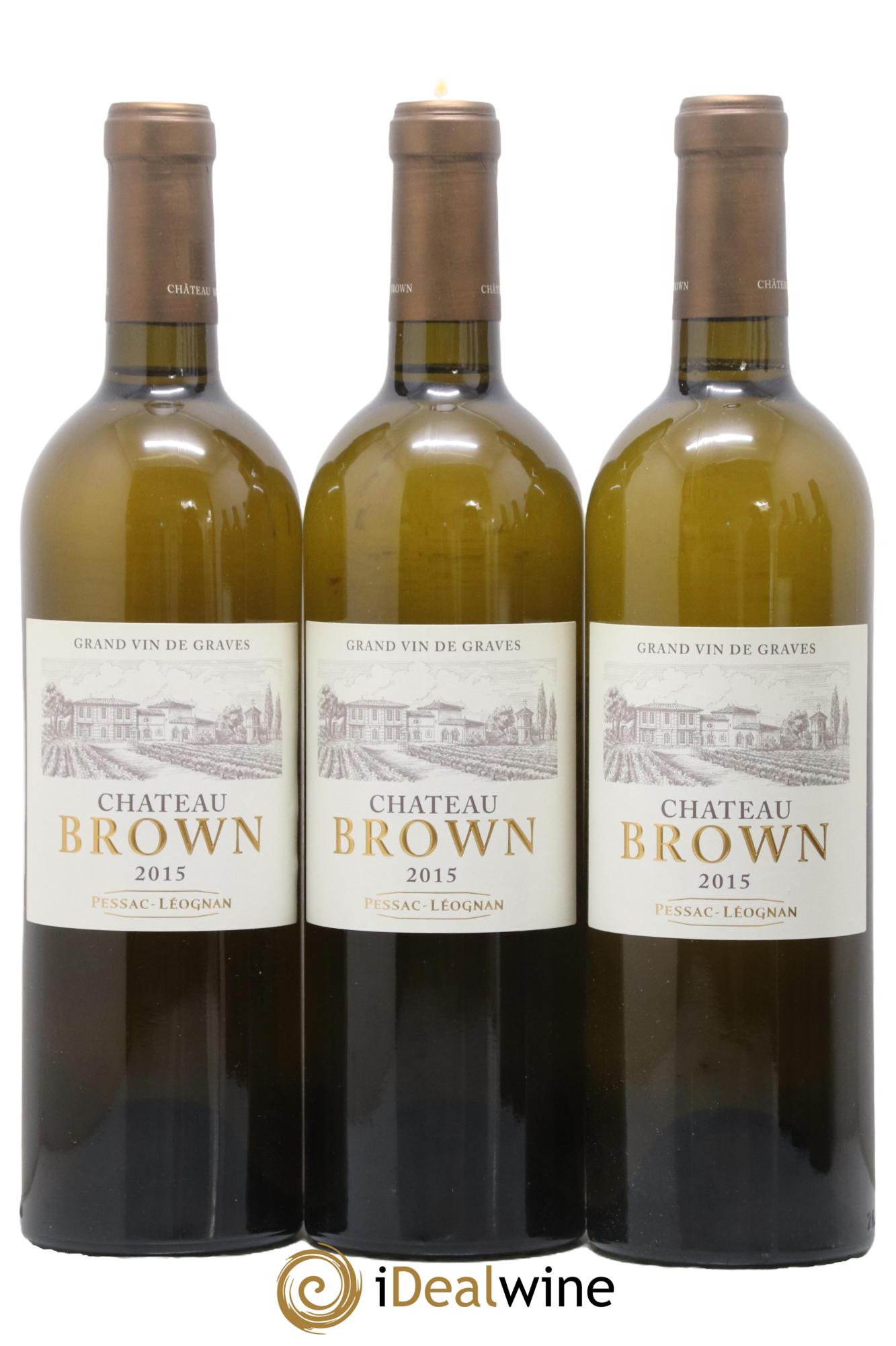 Château Brown 2015 - Posten von 6 Flaschen - 2