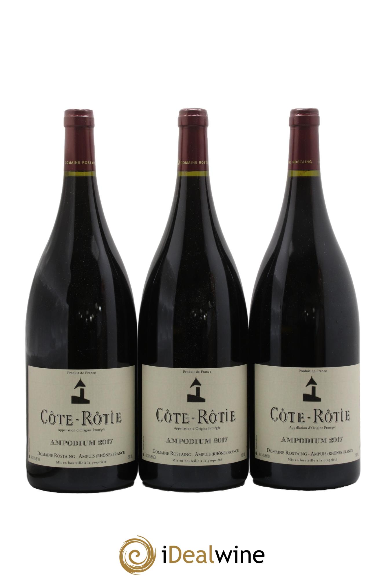 Côte-Rôtie Ampodium René Rostaing 2017 - Lot of 3 magnums - 0