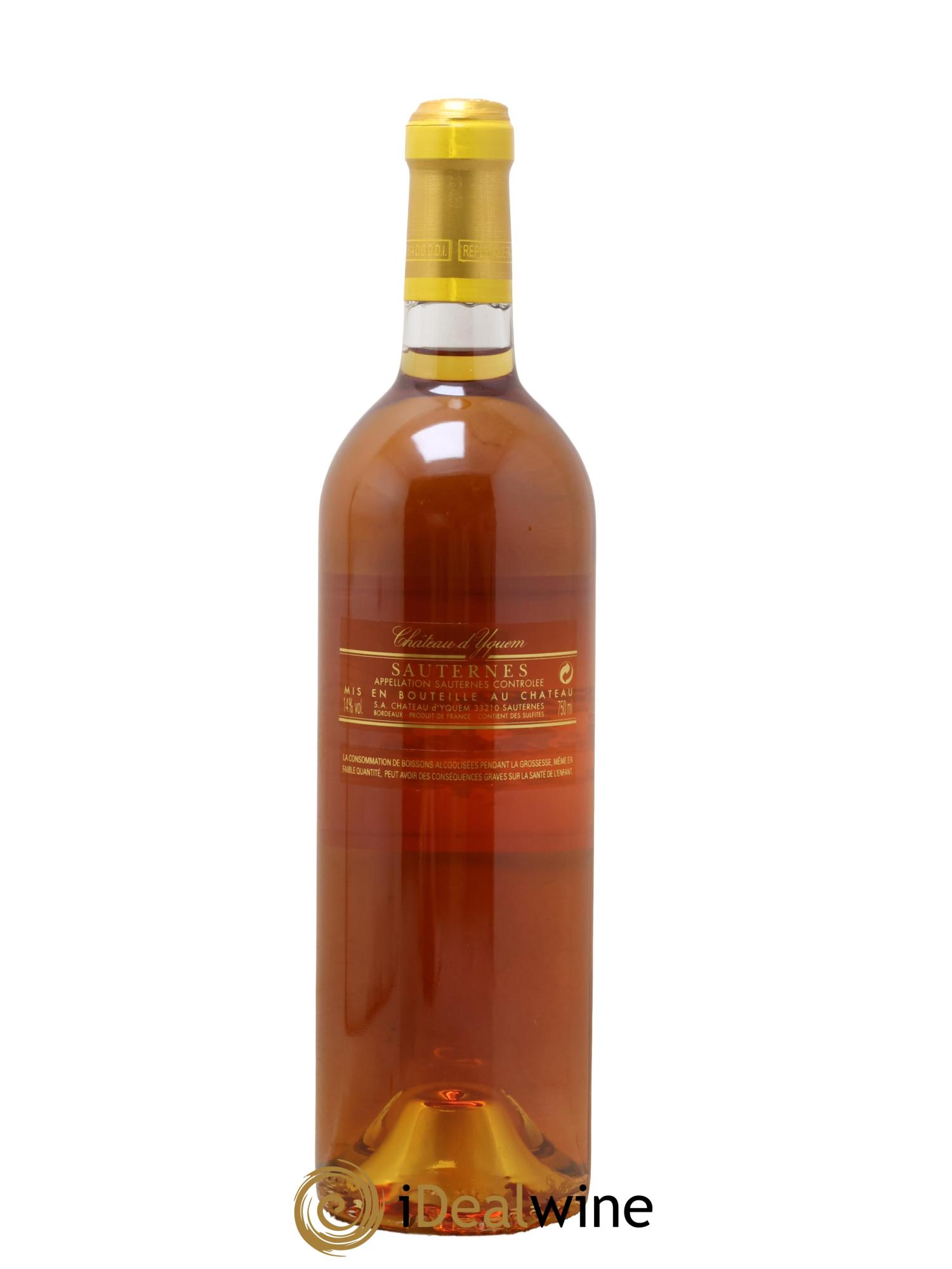 Château d' Yquem 1er Cru Classé Supérieur 2009 - Lot de 1 bouteille - 2