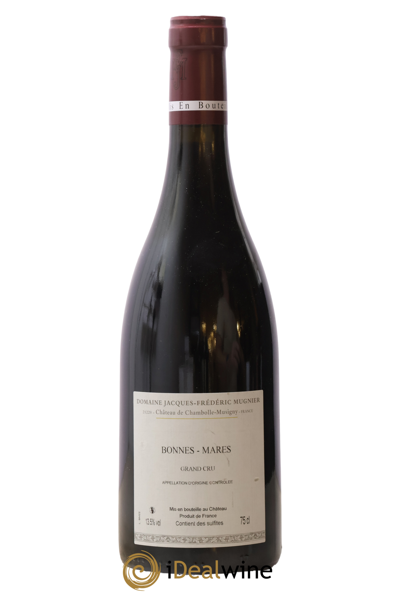 Bonnes-Mares Grand Cru Jacques-Frédéric Mugnier 2022 - Lot de 1 bouteille - 1