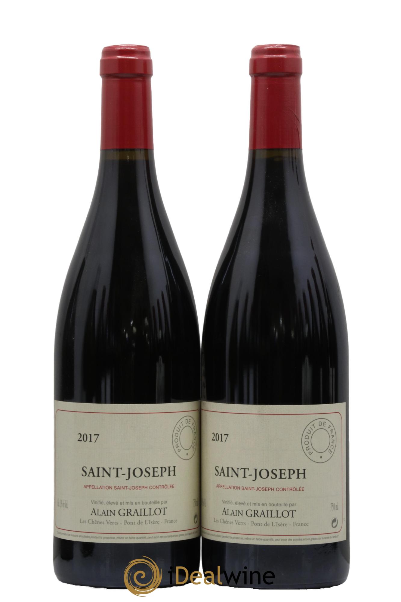 Saint-Joseph Domaine Graillot 2017 - Lotto di 2 bottiglie - 0