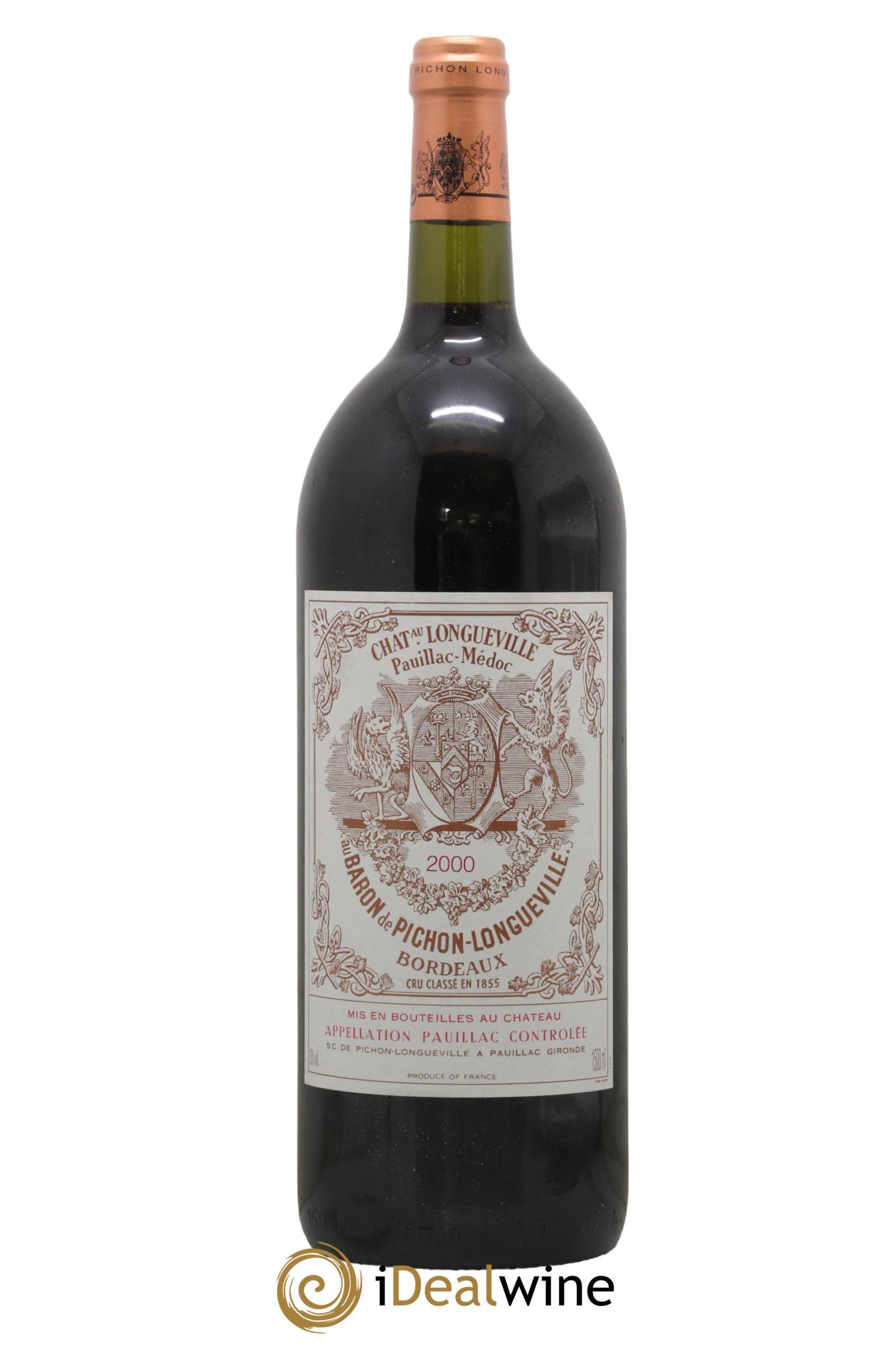 Pichon Longueville Baron 2ème Grand Cru Classé 2000 - Lot of 1 magnum - 0